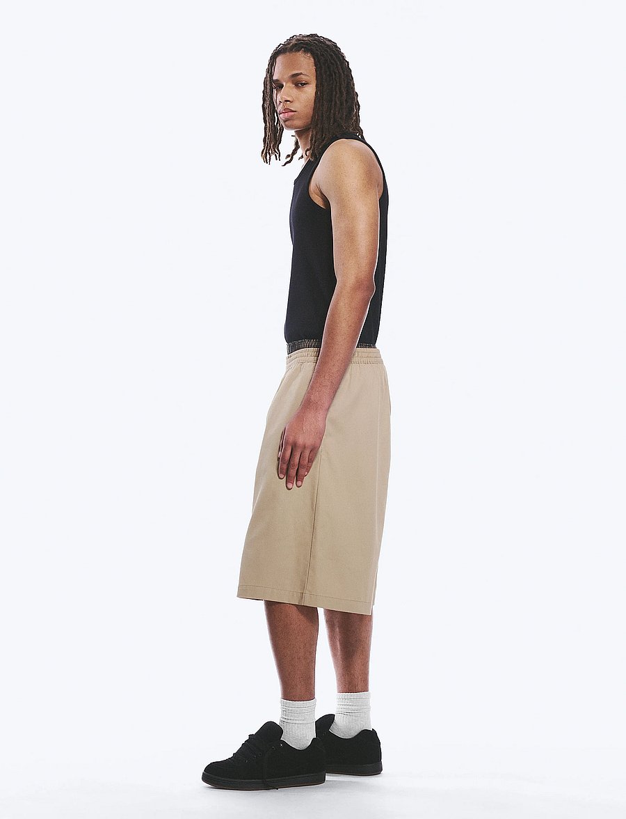 Weekday - Loose Fit Chino Shorts - chinos shorts - beige - 3
