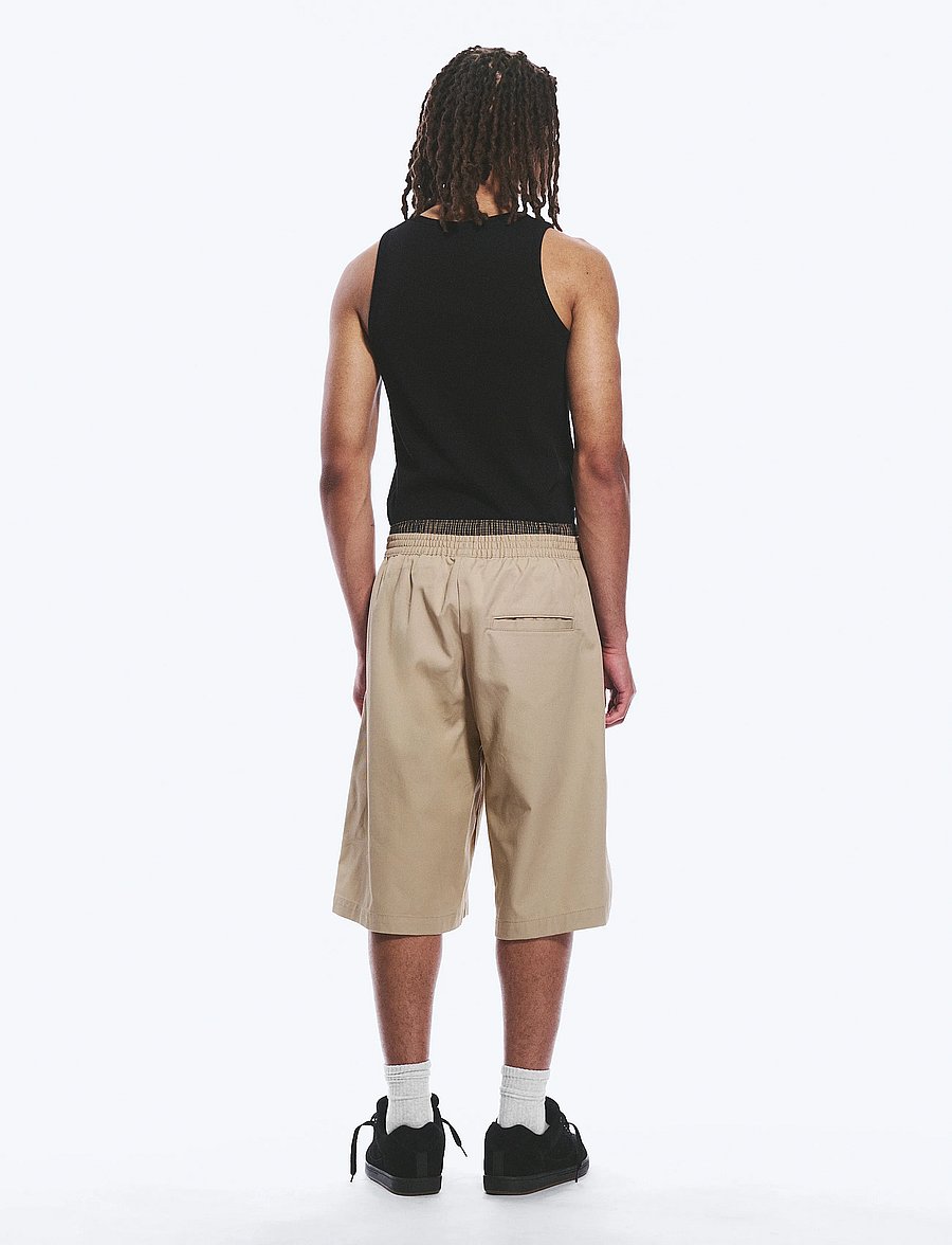 Weekday - Loose Fit Chino Shorts - chinos shorts - beige - 4