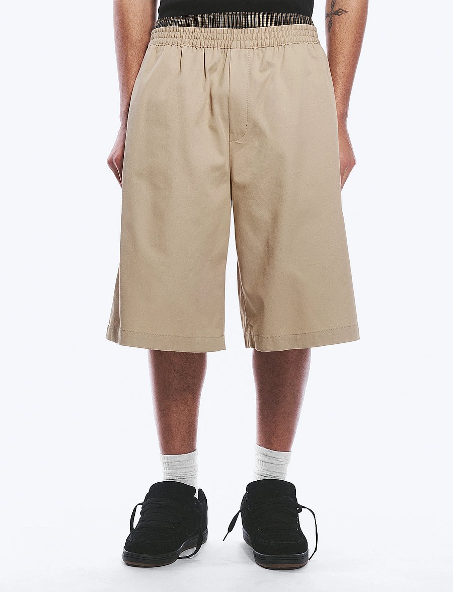 Weekday - Loose Fit Chino Shorts - chinos shorts - beige - 5