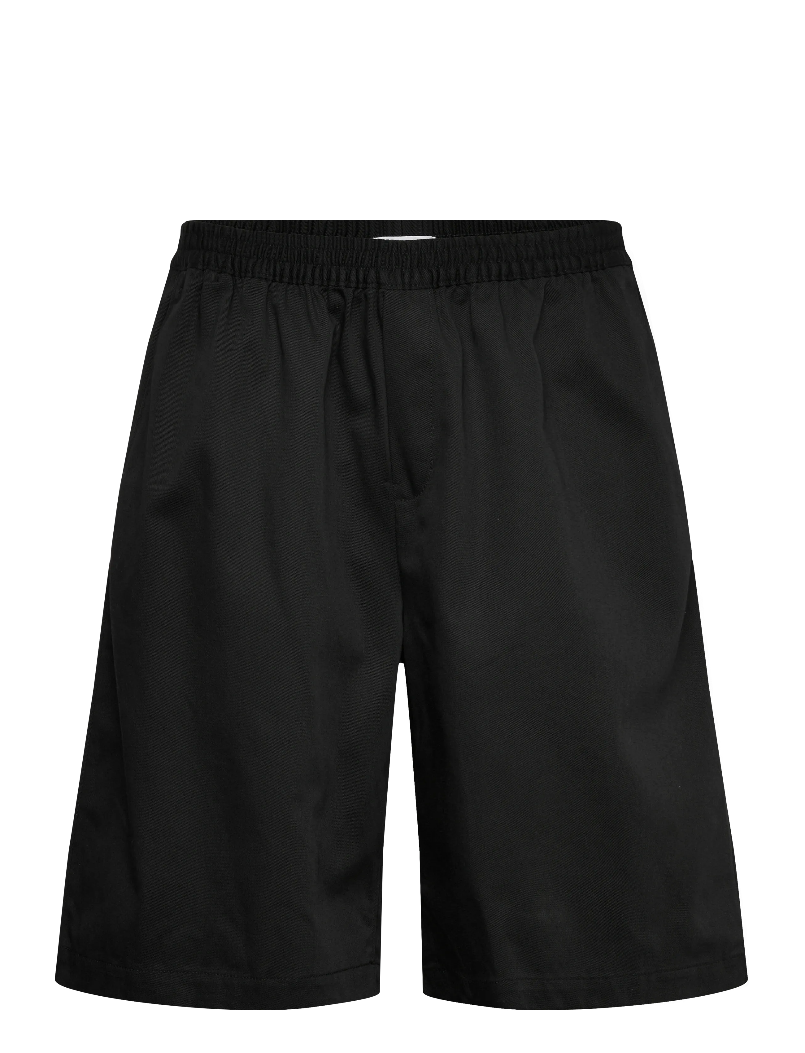 Weekday Loose Fit Chino Shorts - Riided - BLACK / black