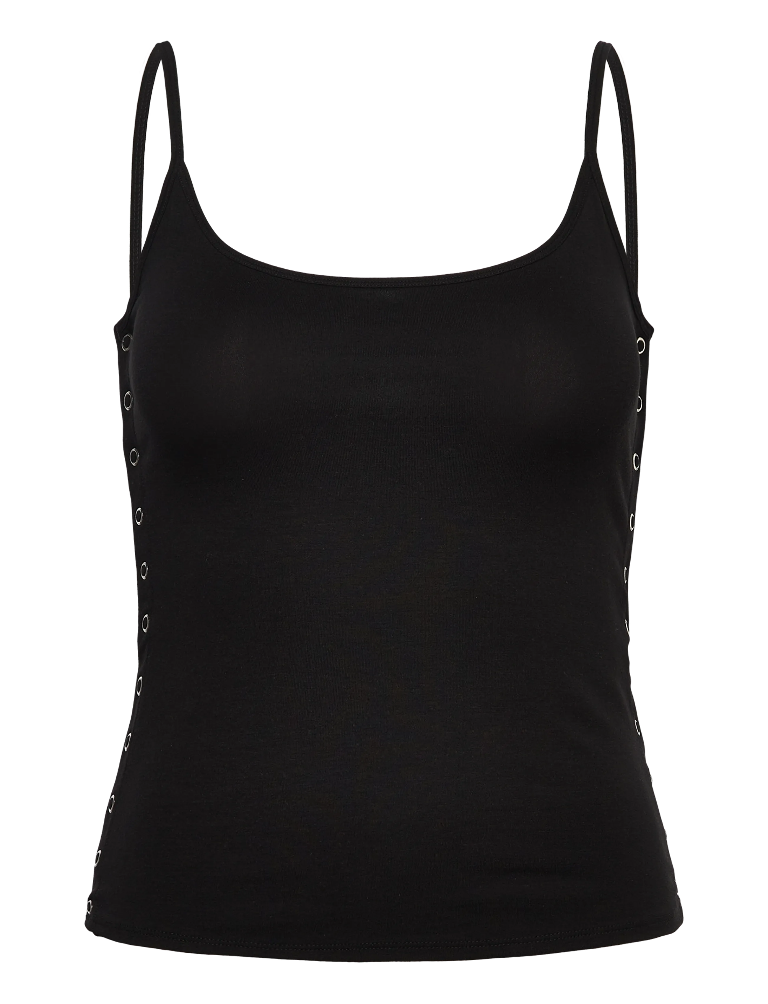 Weekday - Layered Two-Piece Bolero Singlet - long-sleeved tops - black - 4