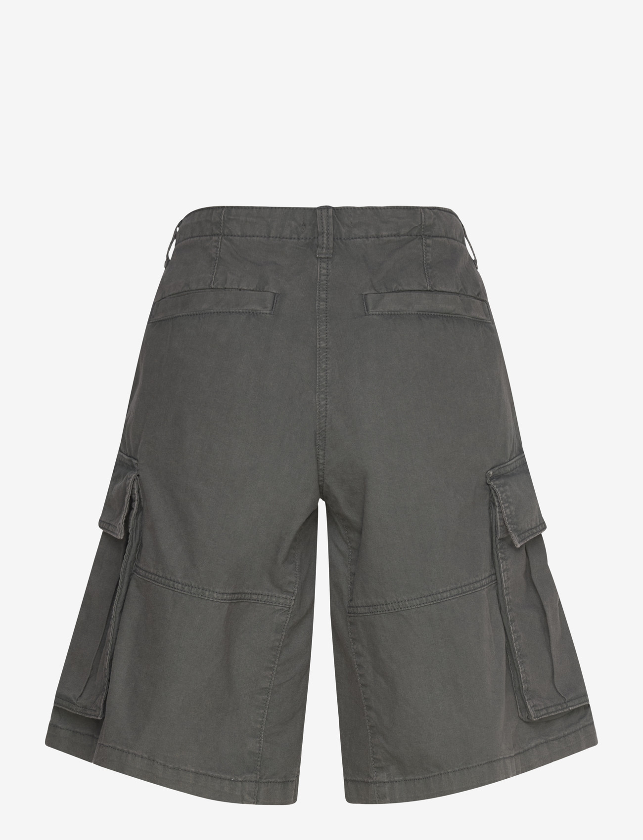 Weekday - Loose Low Rise Cargo Shorts - casual shorts - dark grey - 2
