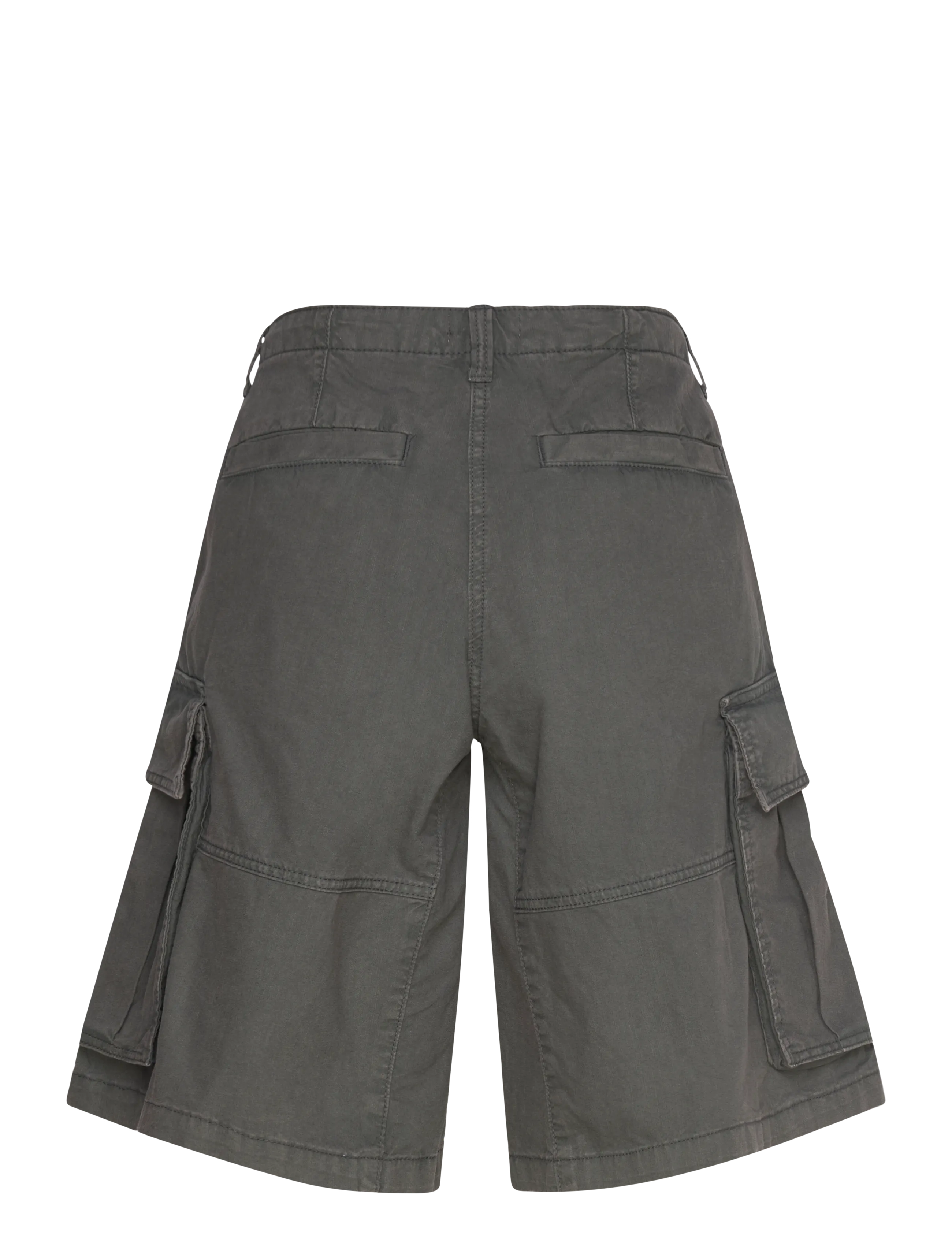 Weekday - Loose Low Rise Cargo Shorts - lühikesed vabaajapüksid - dark grey - 2