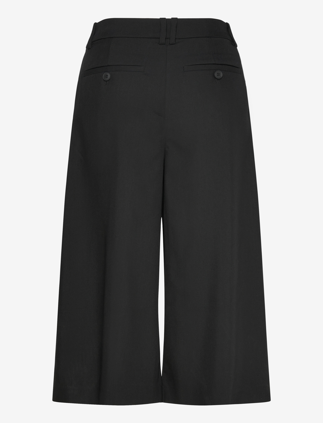 Weekday - Suiting Capri Trousers - habitbukser - black - 1