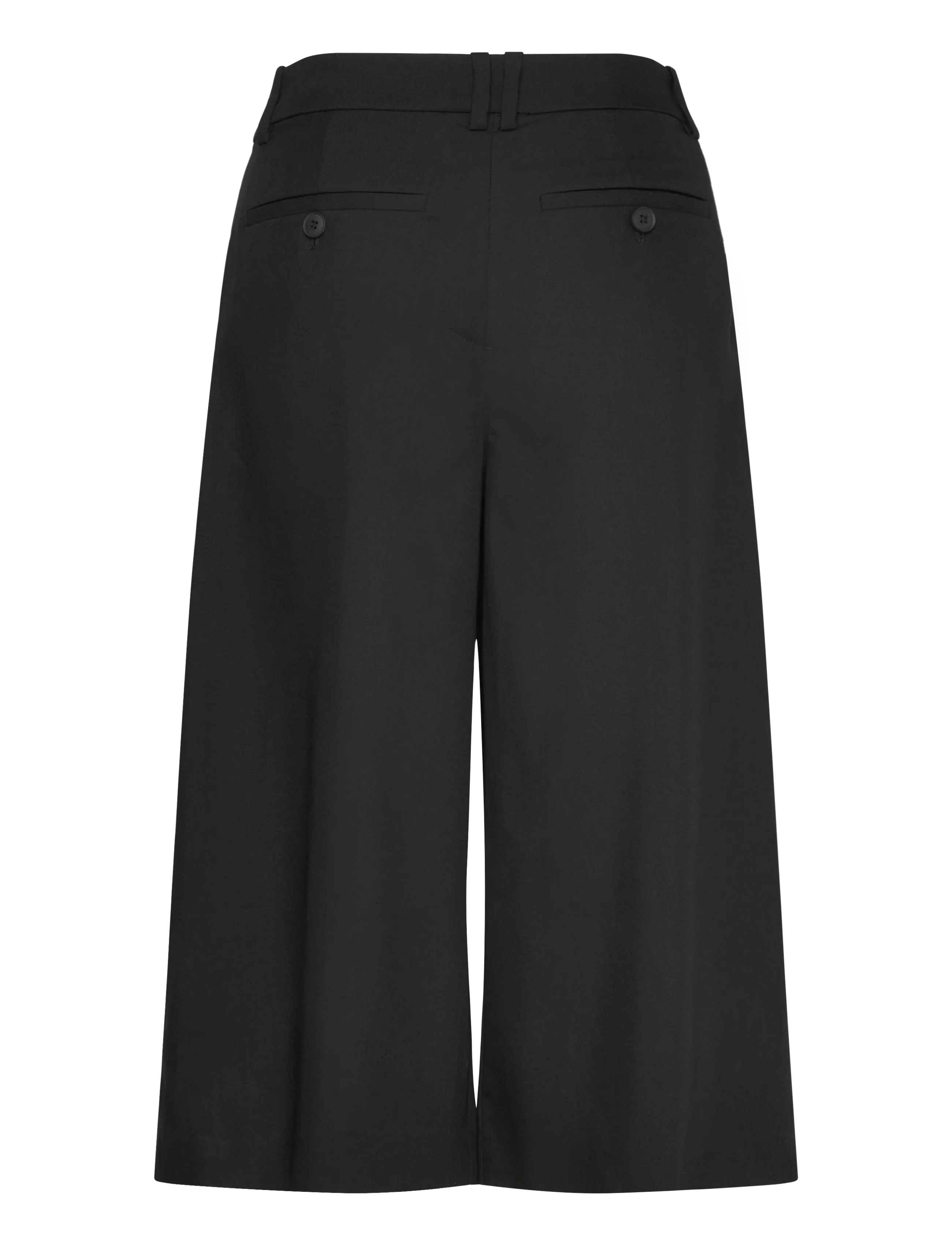 Weekday - Suiting Capri Trousers - pidulikud püksid - black - 2
