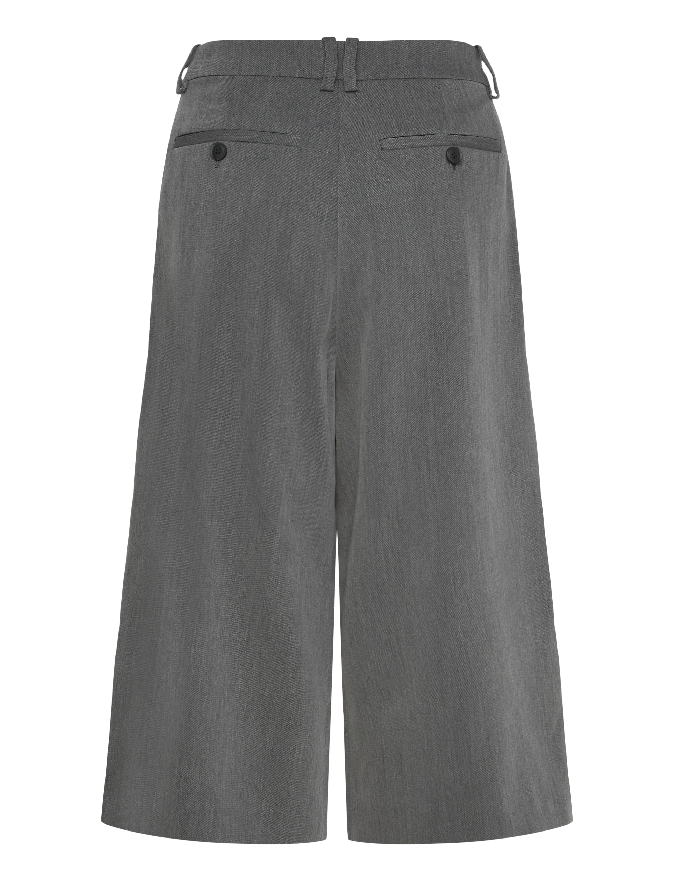 Weekday - Suiting Capri Trousers - dark grey melange - 1
