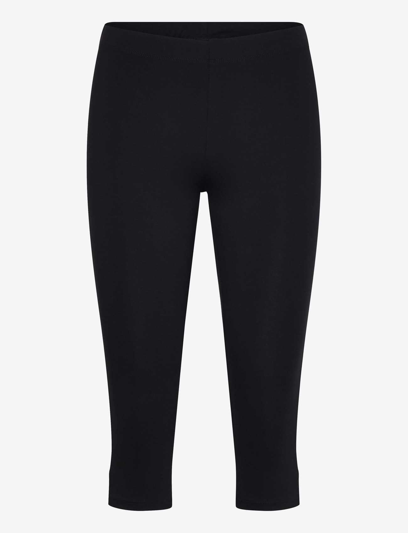 Weekday - Mid-Rise Capri Trousers - caprihose - black - 0
