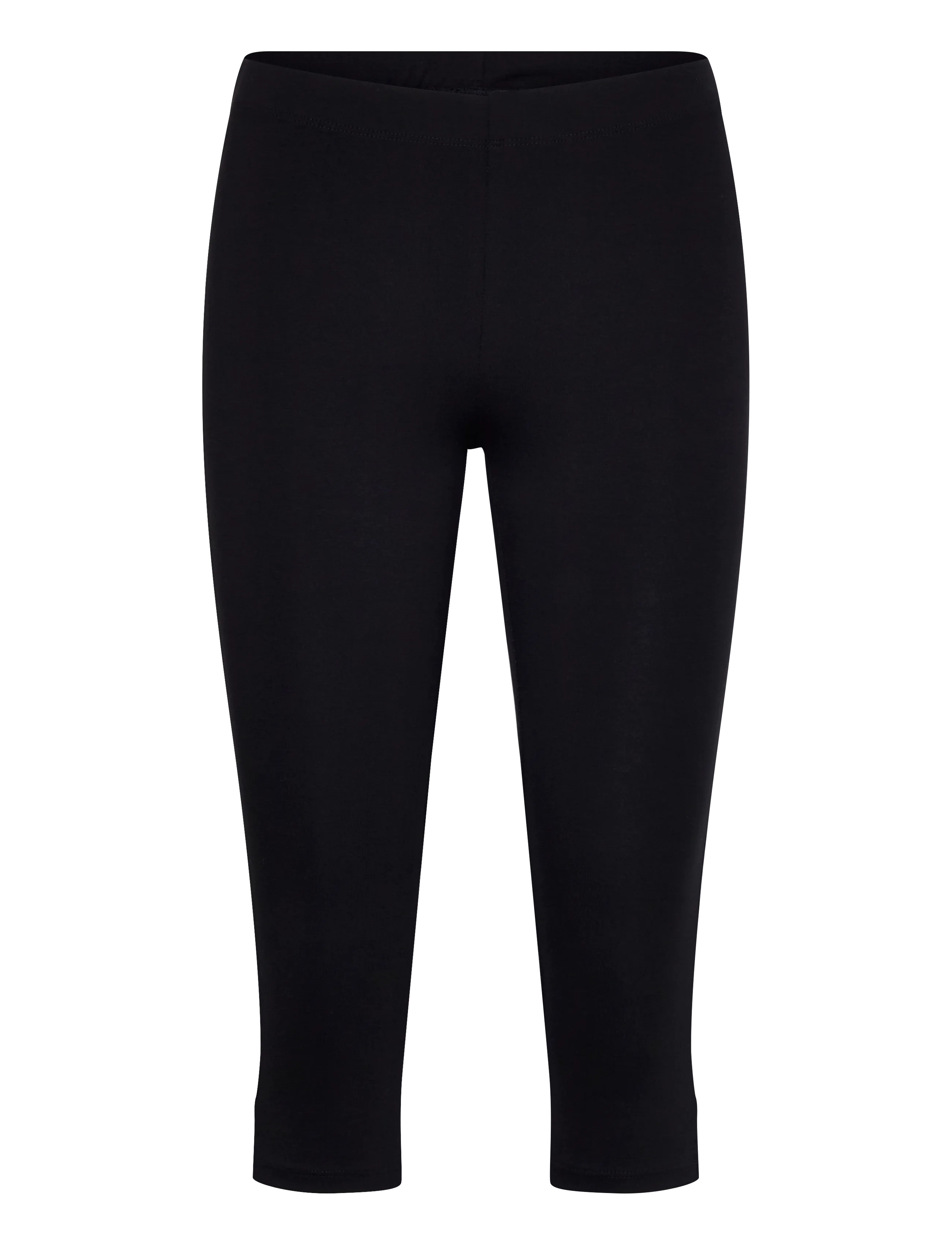 Weekday Mid-Rise Capri Trousers - Capri bukser - BLACK / black
