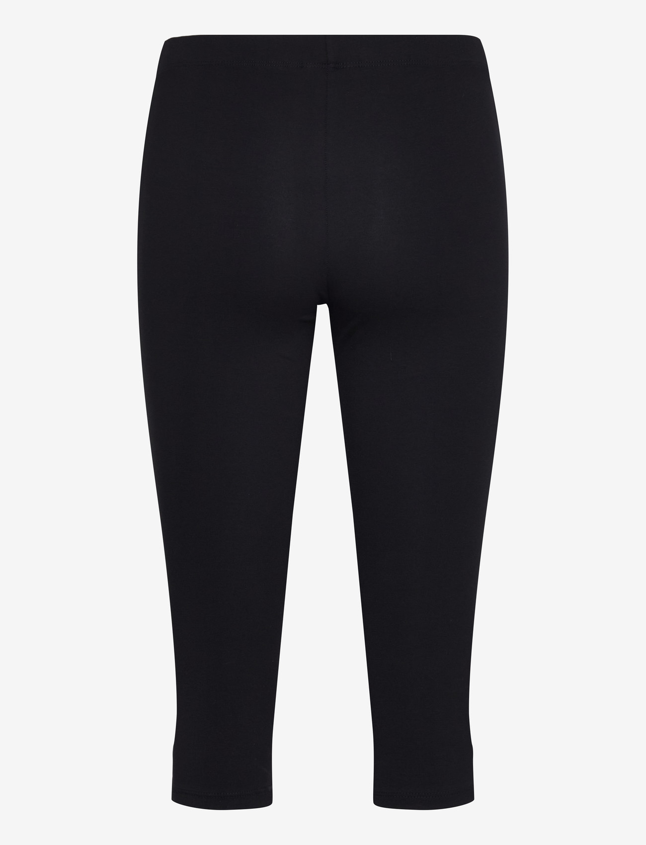 Weekday - Mid-Rise Capri Trousers - caprihose - black - 1