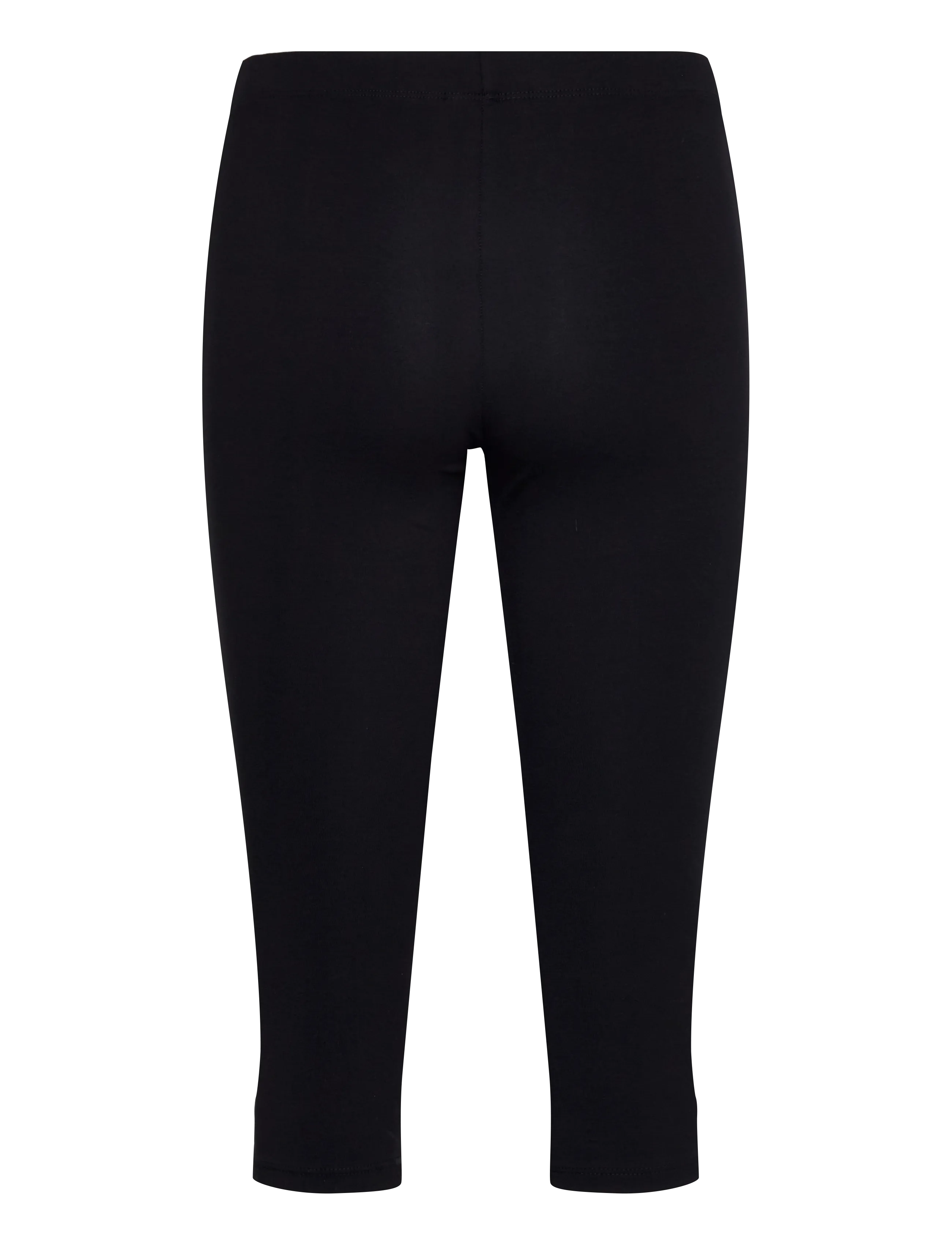 Weekday - Mid-Rise Capri Trousers - caprihose - black - 2