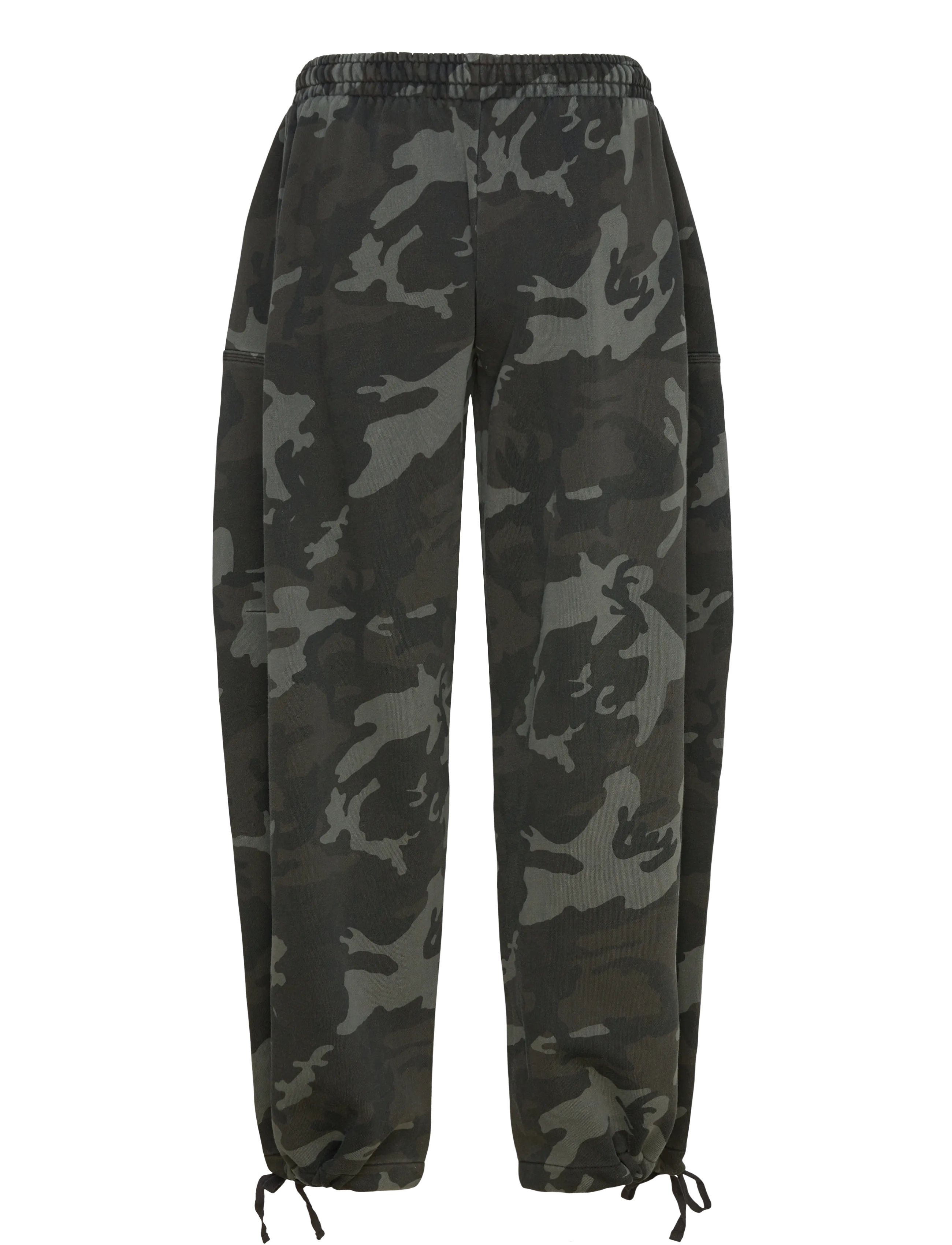 Weekday - Loose Printed Cotton Terry Sweatpants - moetrendid - camo - 3
