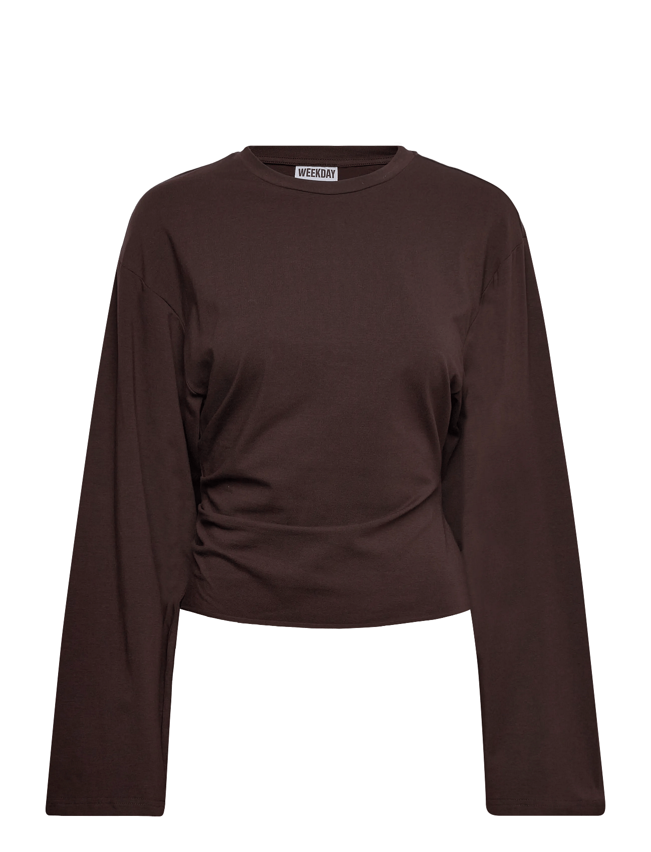 Weekday - Ruched Long-Sleeved T-Shirt -