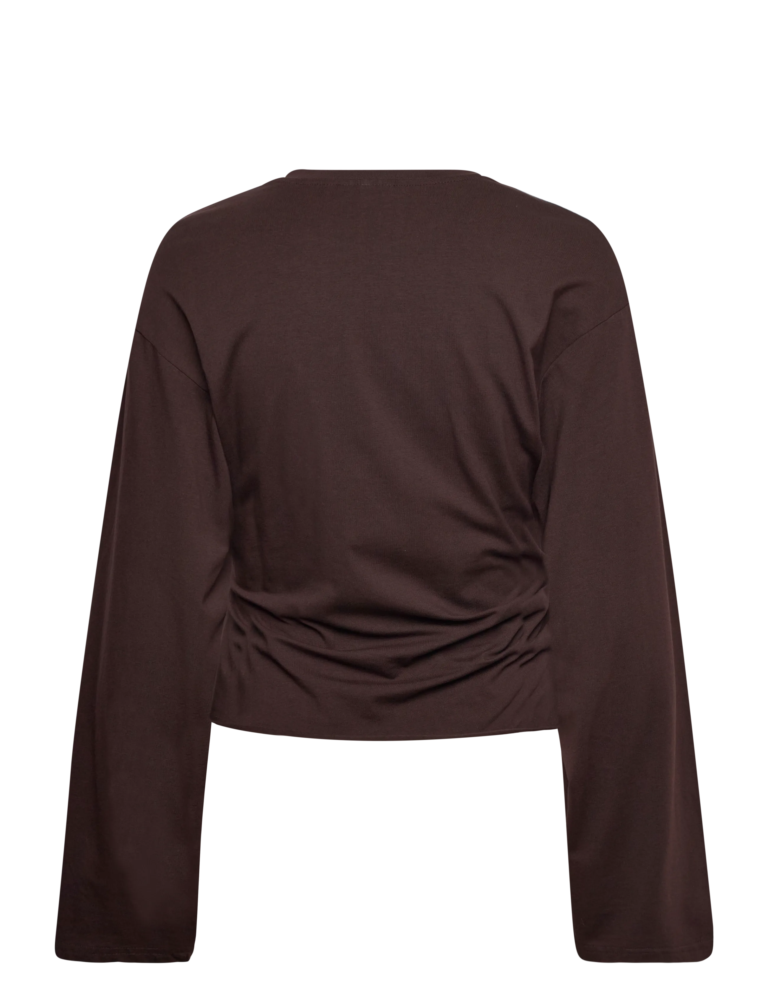 WEEKDAY Ruched Long-Sleeved T-Shirt dam – bild 2