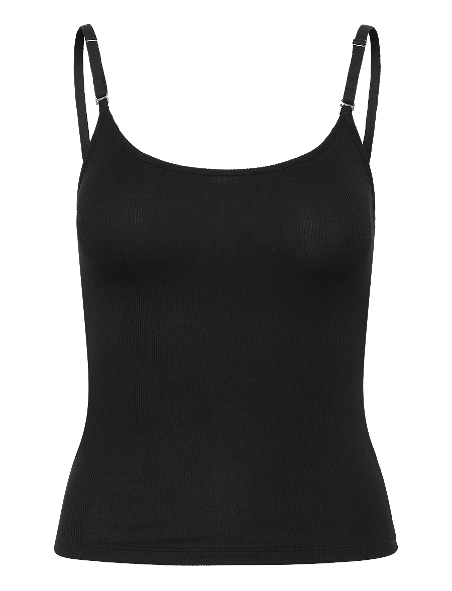 Weekday - Tank Top - varrukateta topid - black - 0