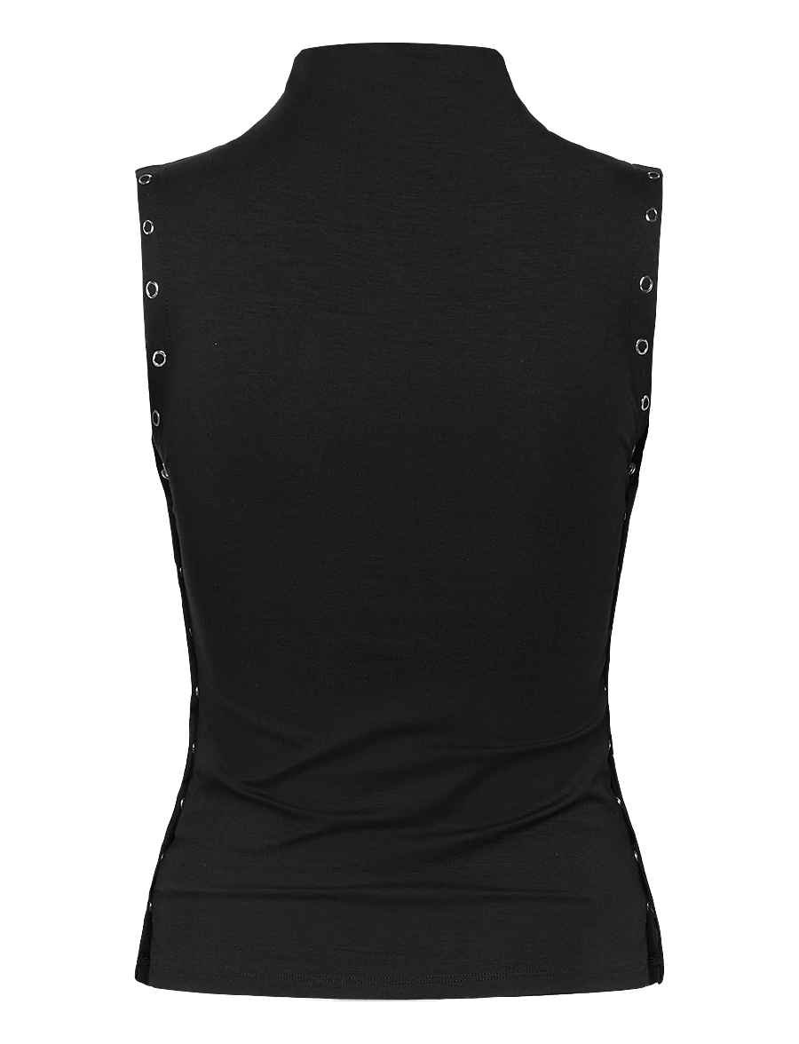 Weekday - Mockneck Top - varrukateta topid - black - 3