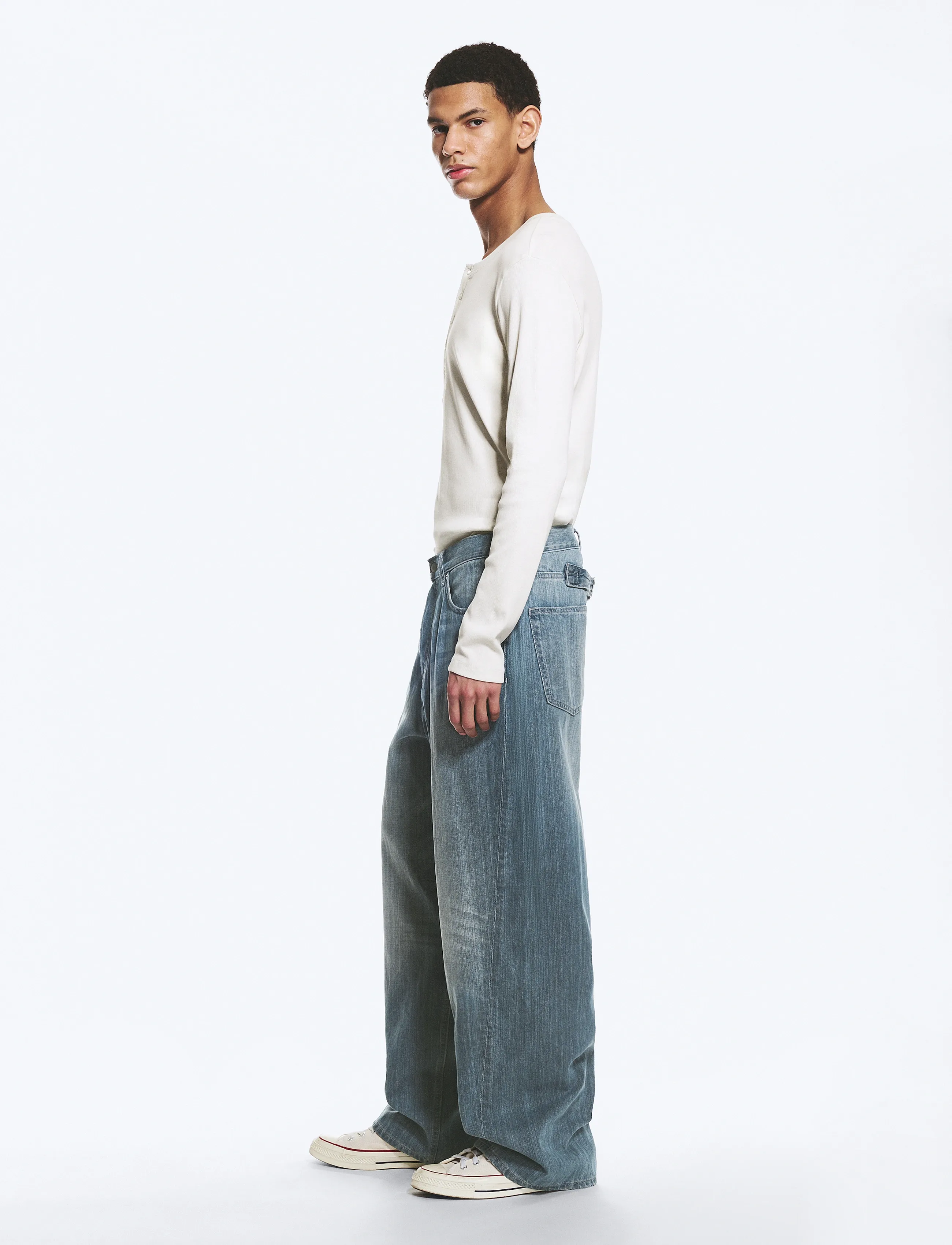 Weekday - Astro Twist Jeans - weite jeans - gloria blue - 3