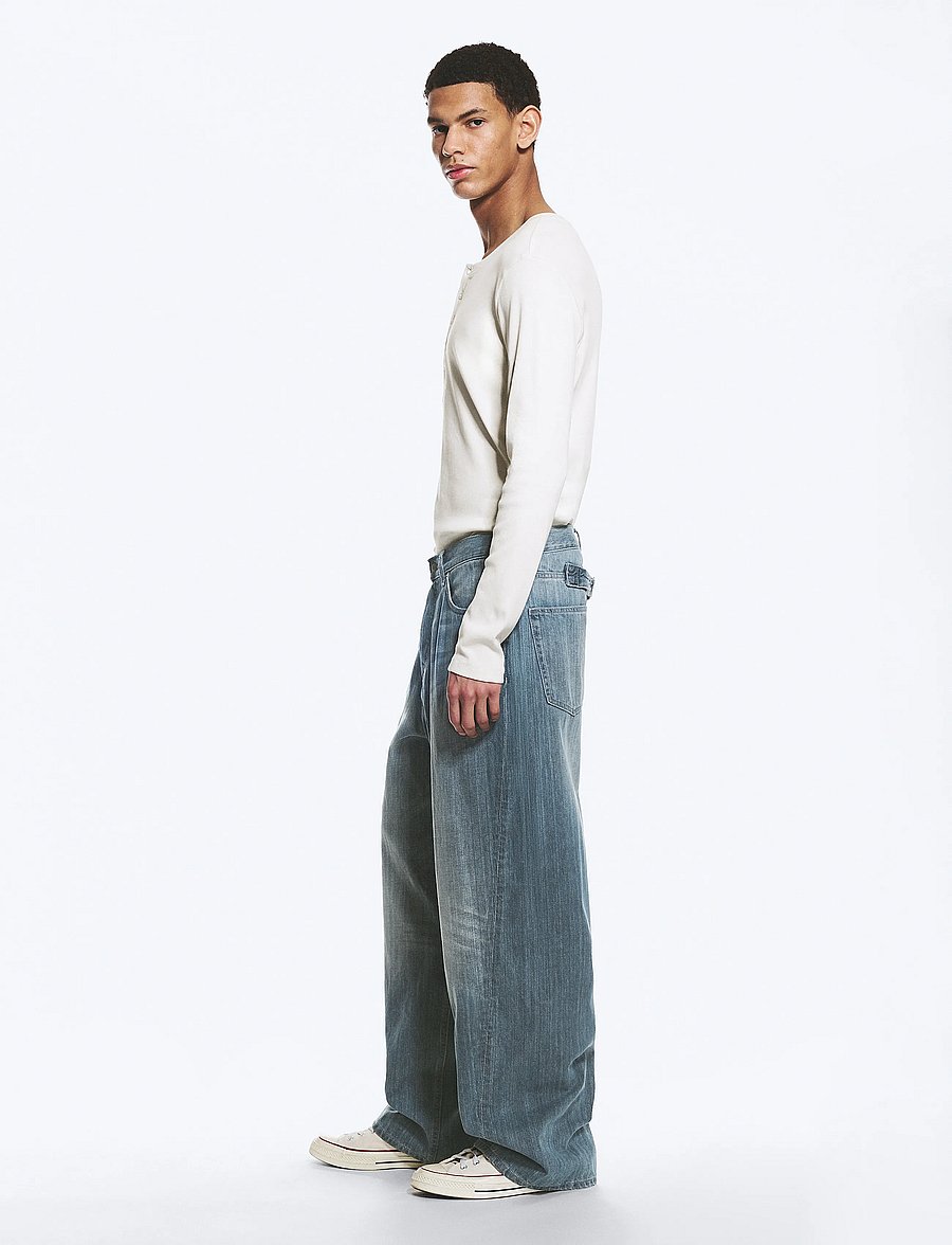 Weekday - Astro Twist Jeans - loose jeans - gloria blue - 3