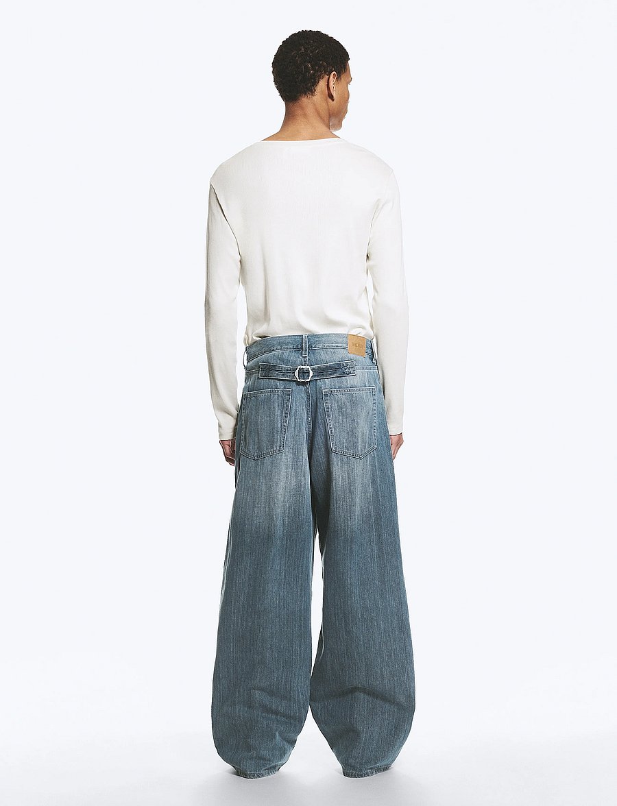 Weekday - Astro Twist Jeans - loose jeans - gloria blue - 4