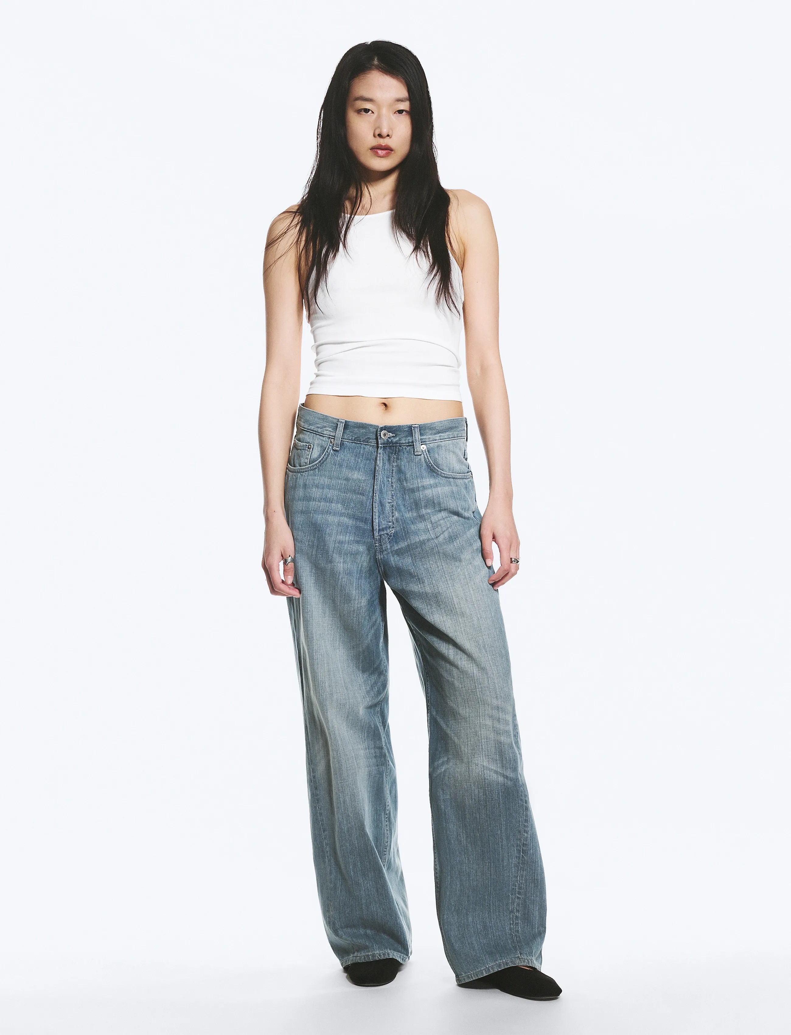 Weekday - Astro Twist Jeans - weite jeans - gloria blue - 5