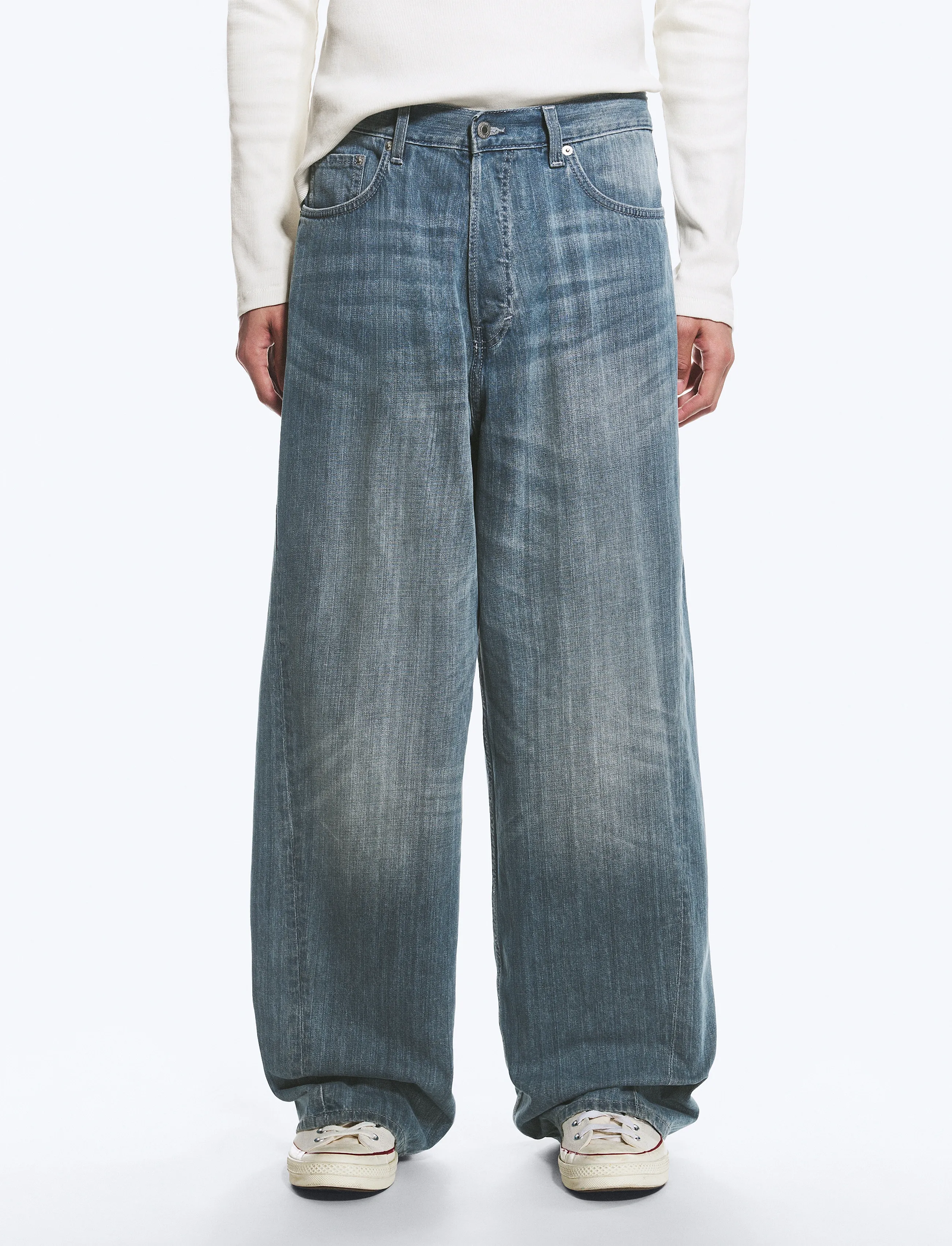 Weekday - Astro Twist Jeans - loose jeans - gloria blue - 2