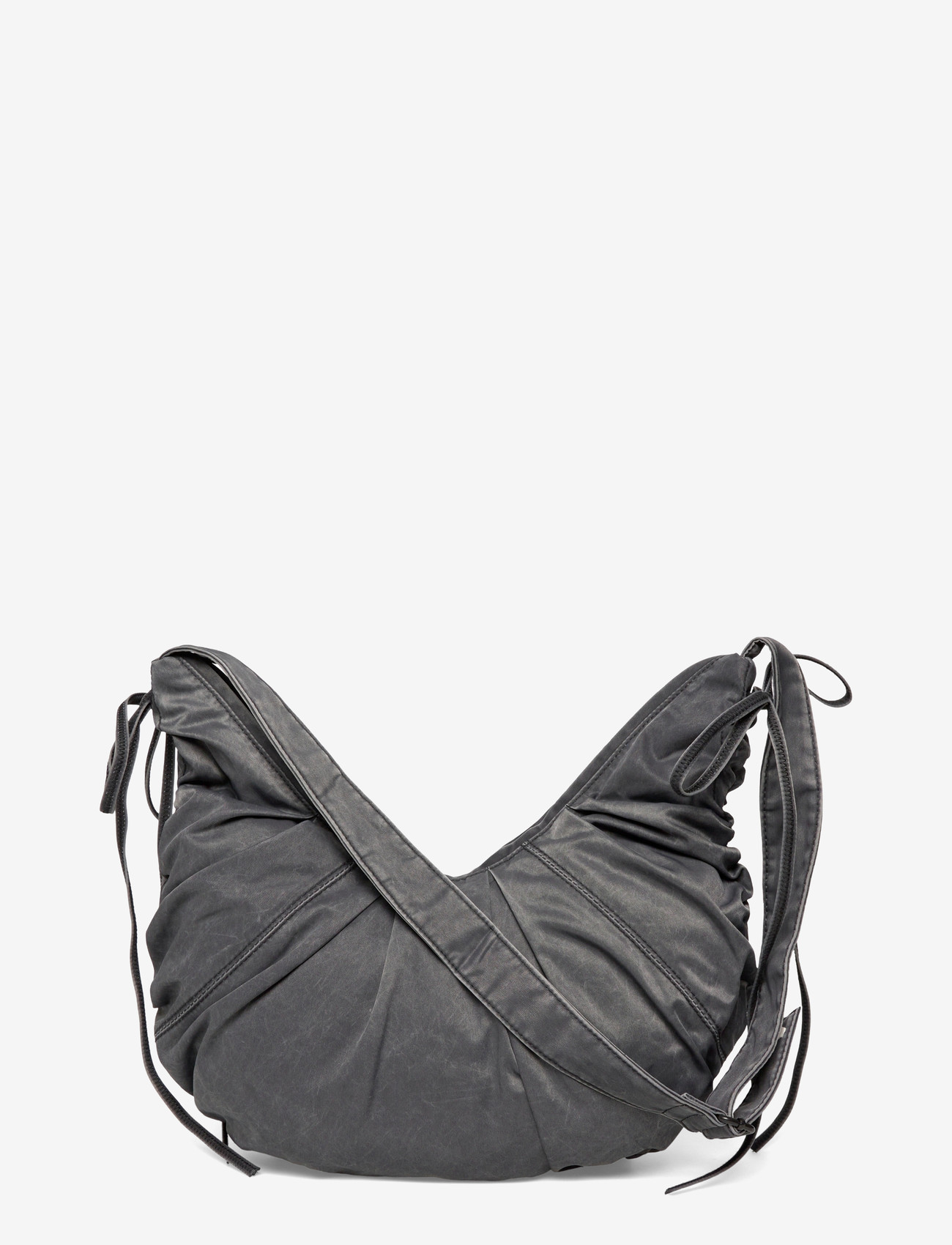 Weekday - Ruched Crossbody Bag - moetrendid - black dark - 0