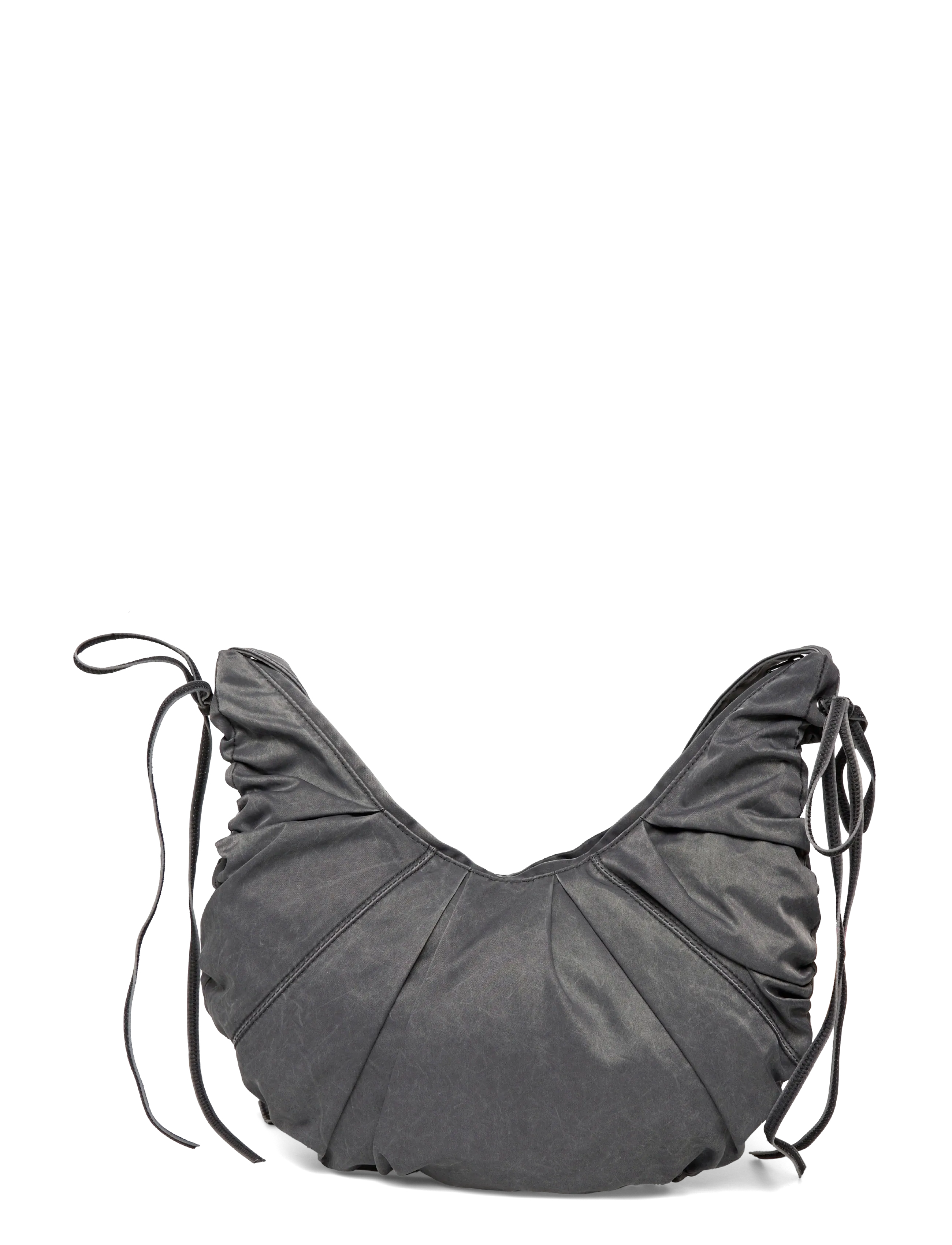 Weekday - Ruched Crossbody Bag - black dark - 1