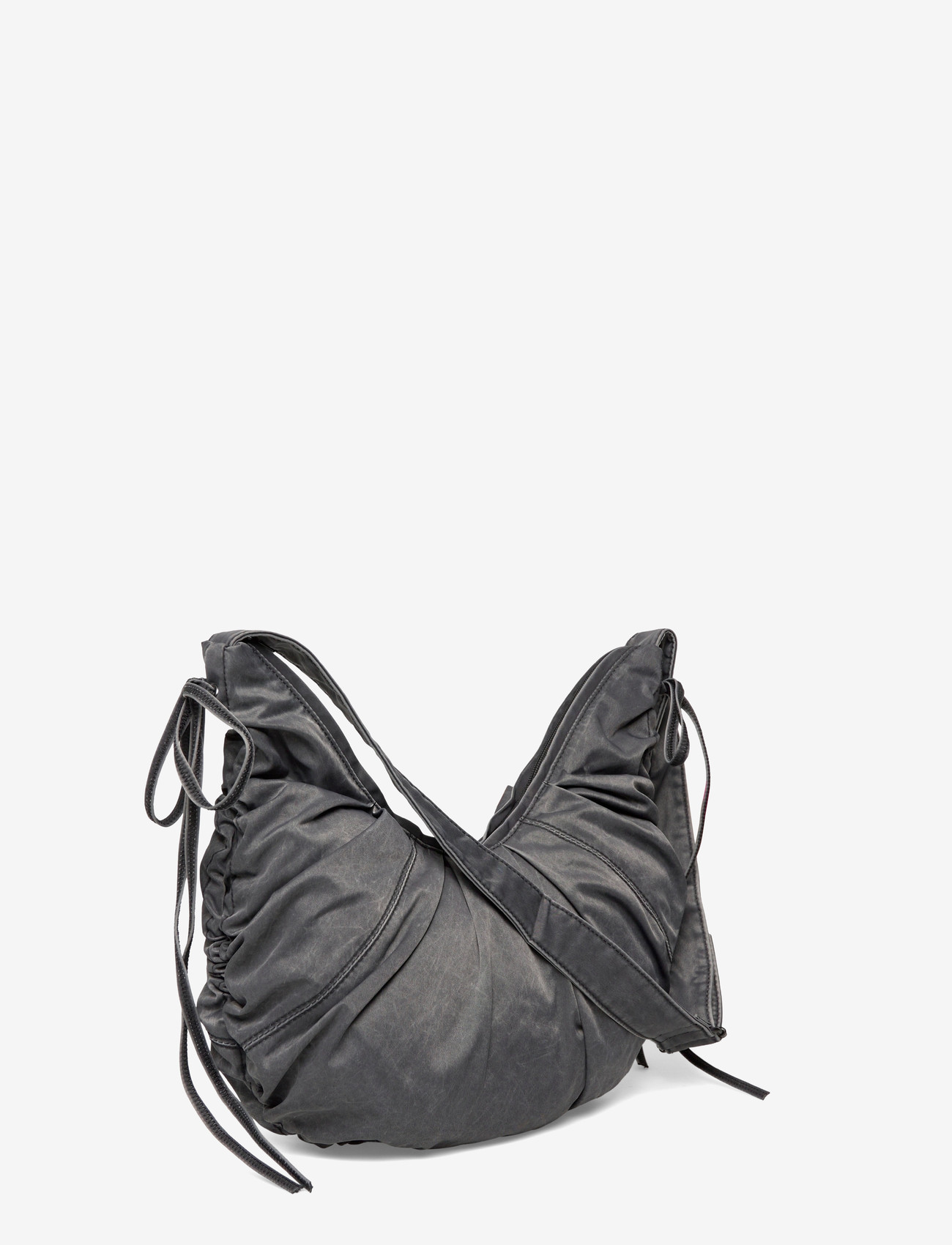 Weekday - Ruched Crossbody Bag - moetrendid - black dark - 2