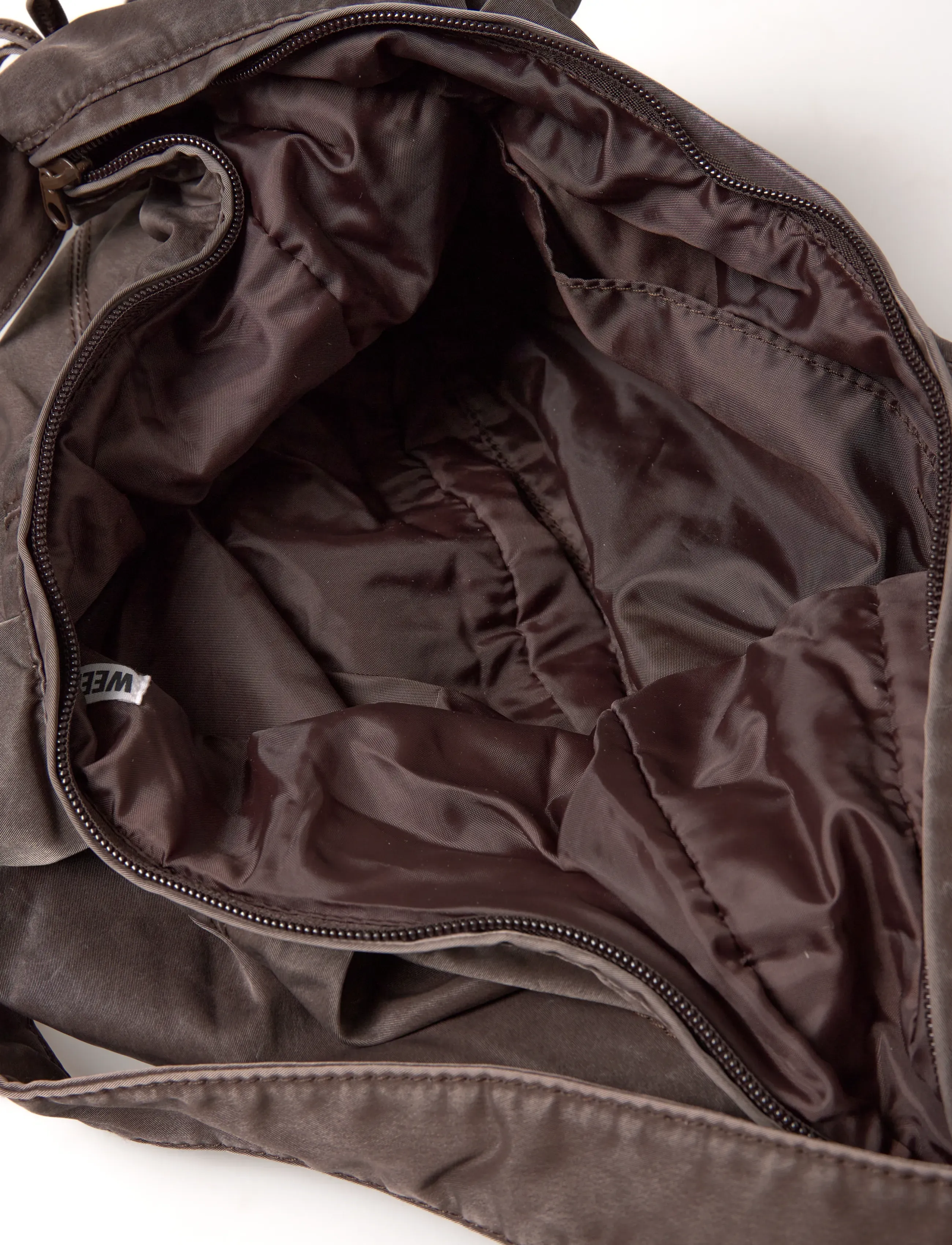 Weekday - Ruched Crossbody Bag - dark brown - 4