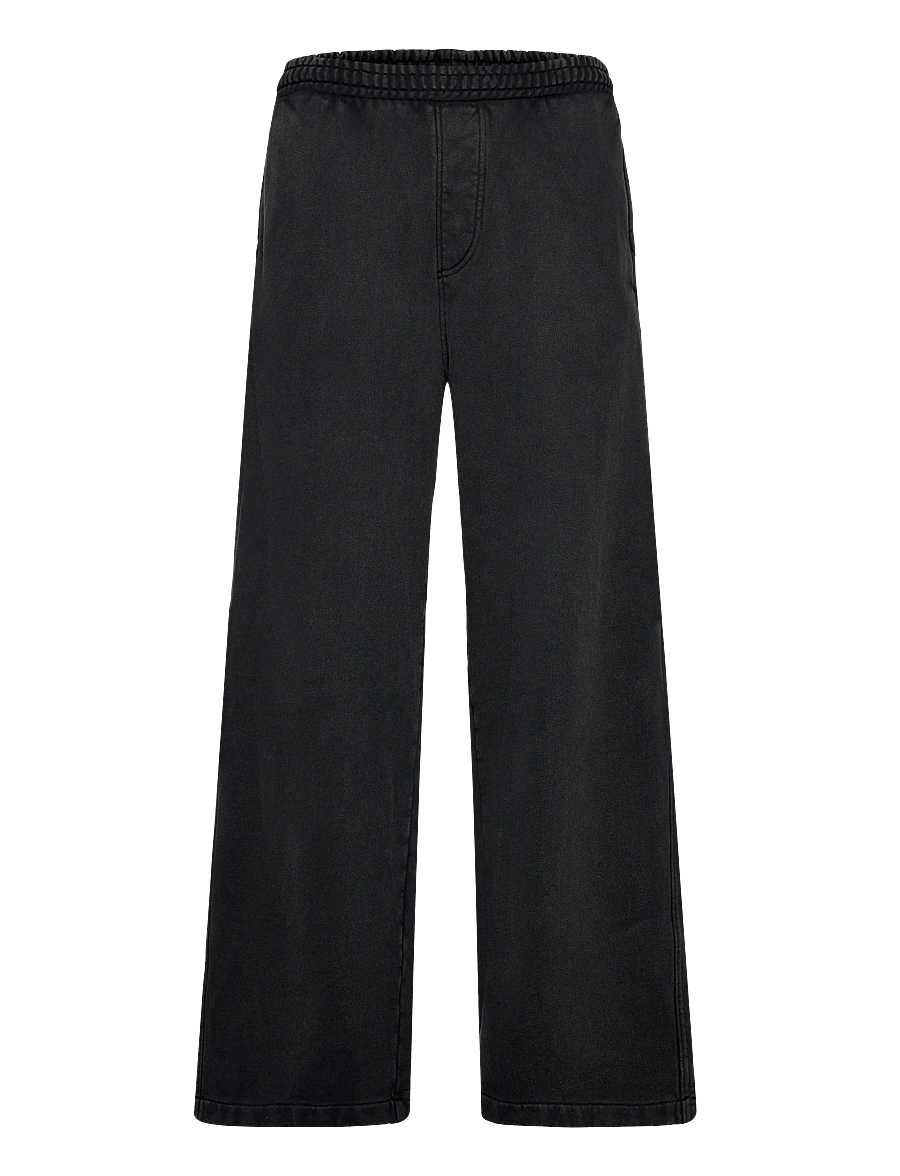 Weekday - Loose Heavyweight Cotton Sweatpants - nach anlass kaufen - worn black - 0
