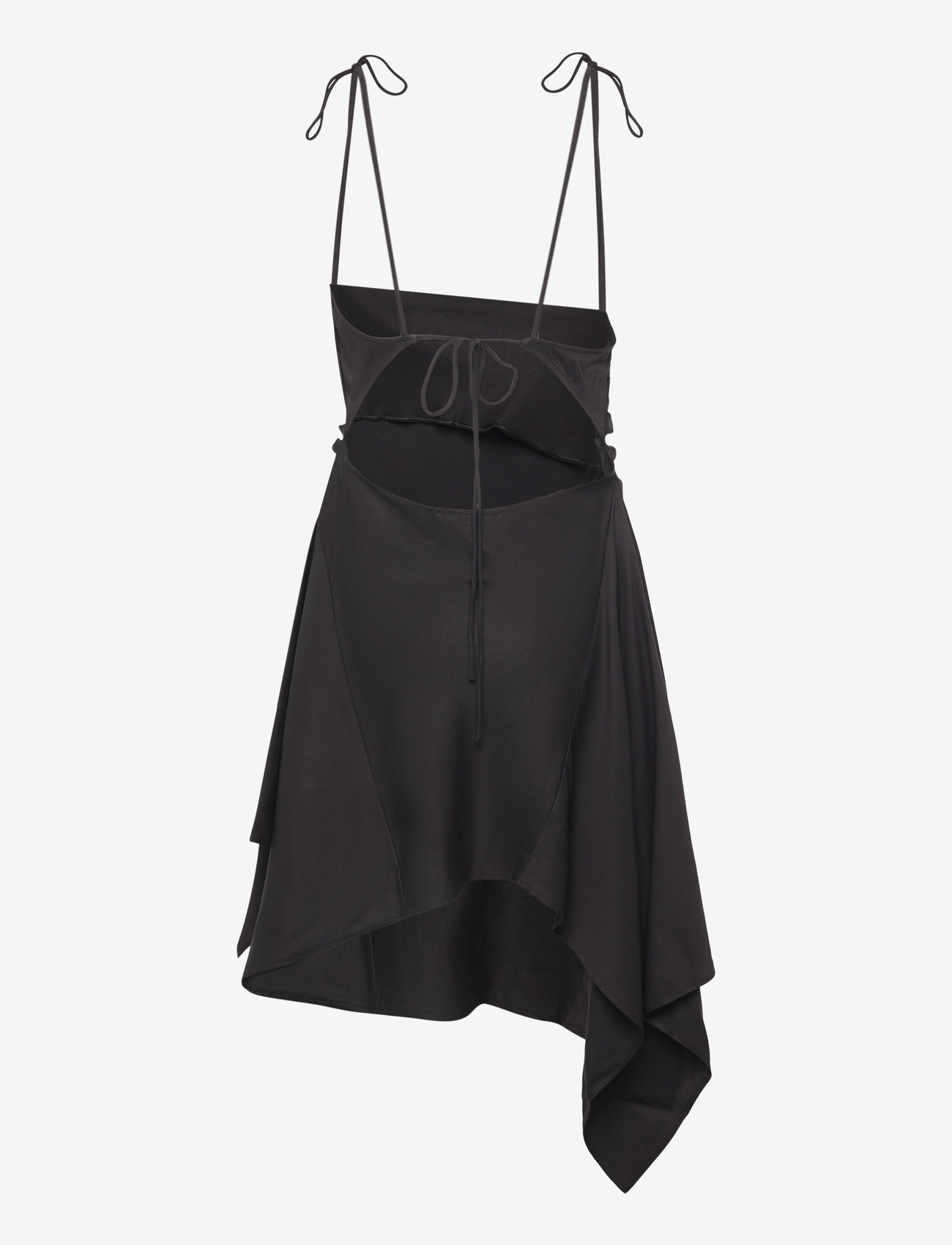 Weekday - Assymetric Dress - minikleidid - black - 1