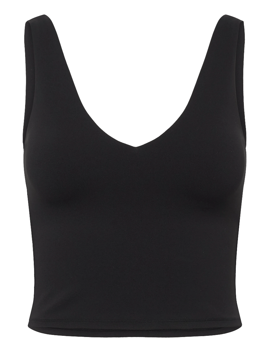 Weekday - Plunge Sport Bra - sport-bhs - black - 0