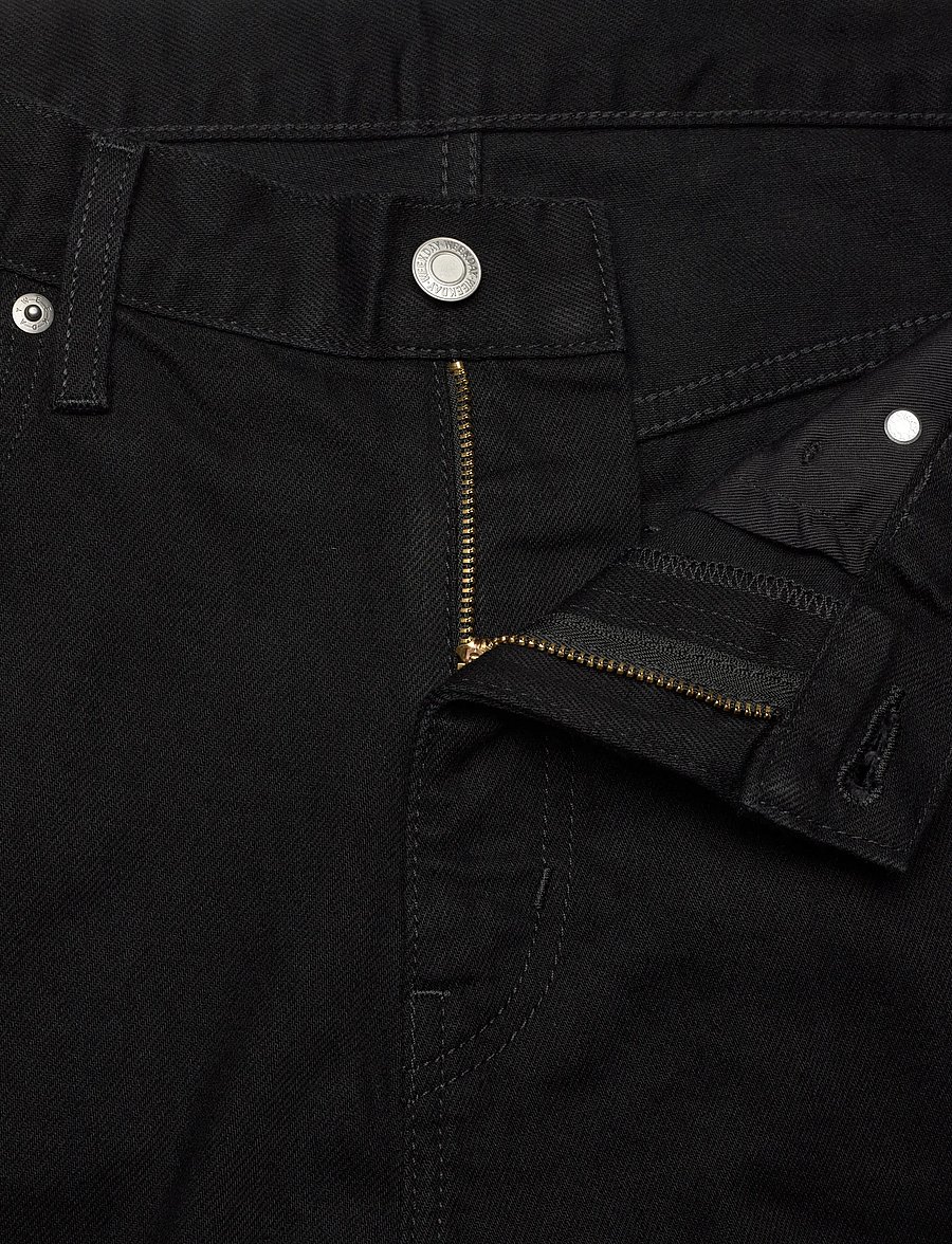 Weekday - Solar Regular Waist Loose Wide Unisex Jeans - weite jeans - black rinse - 3