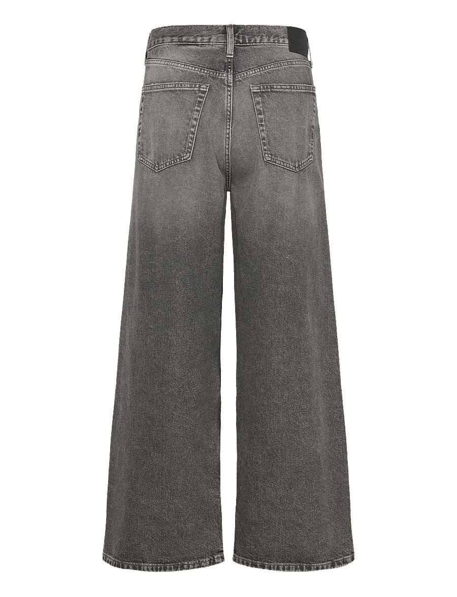 Weekday - Solar Regular Waist Loose Wide Unisex Jeans - loose jeans - redondo black - 1