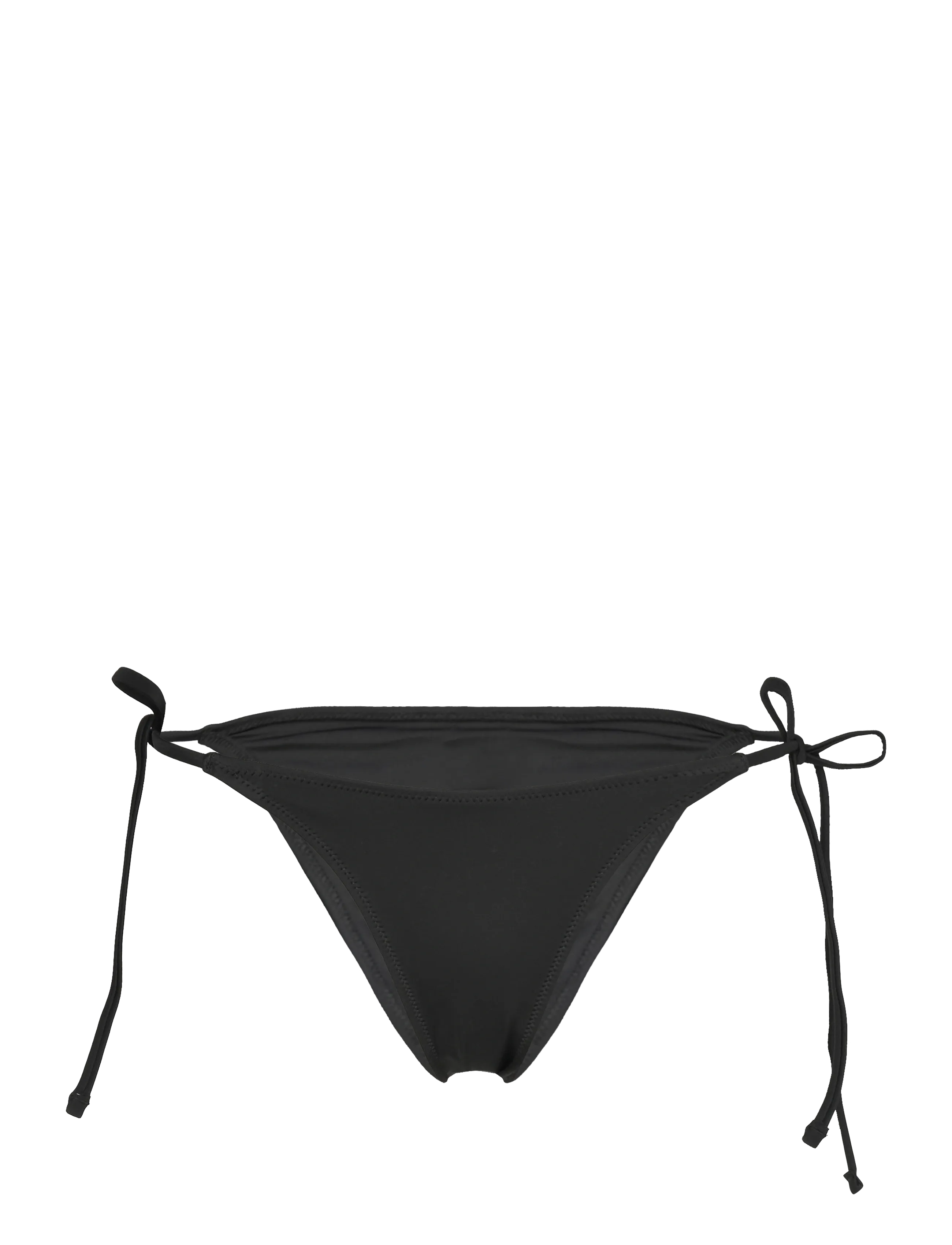 Weekday Mid Rise Brazilian Tie Bikini Bottoms - Bademode - BLACK / black