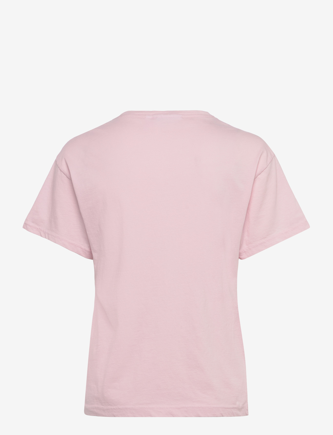 Weekday - Cotton T-shirt - t-shirts - pink - 1