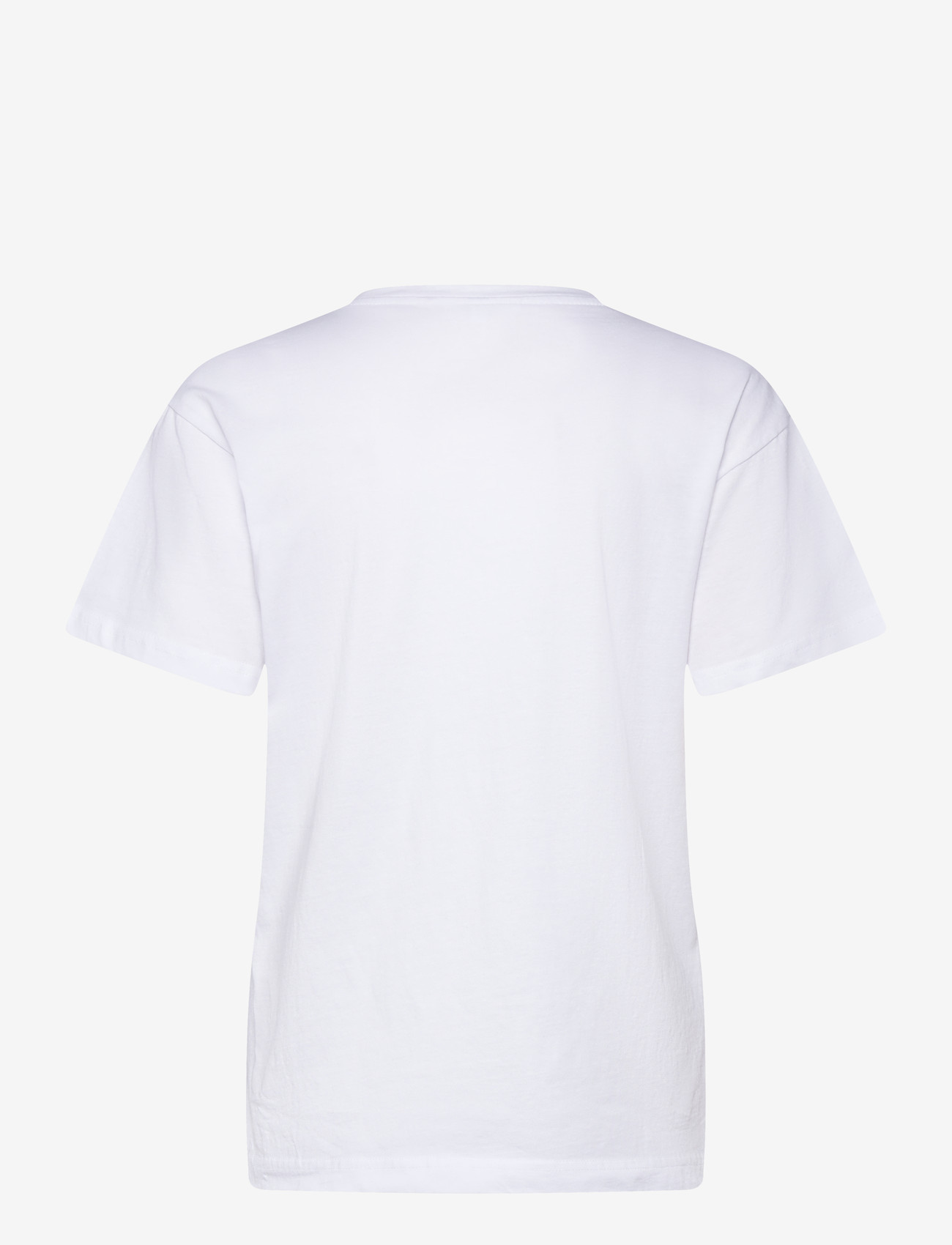 Weekday - Cotton T-shirt - t-shirts - white - 1
