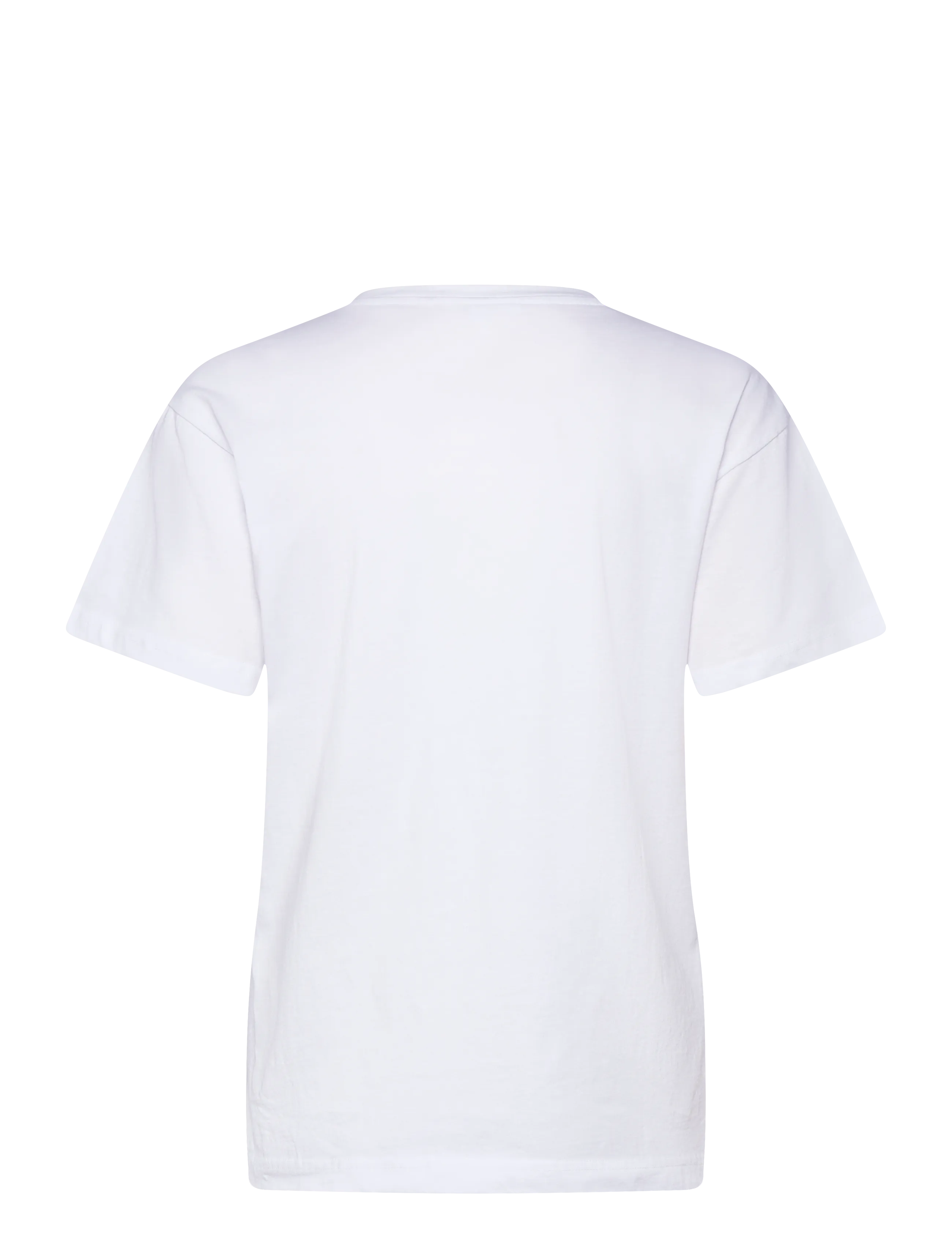 Weekday - Cotton T-shirt - t-shirts - white - 1