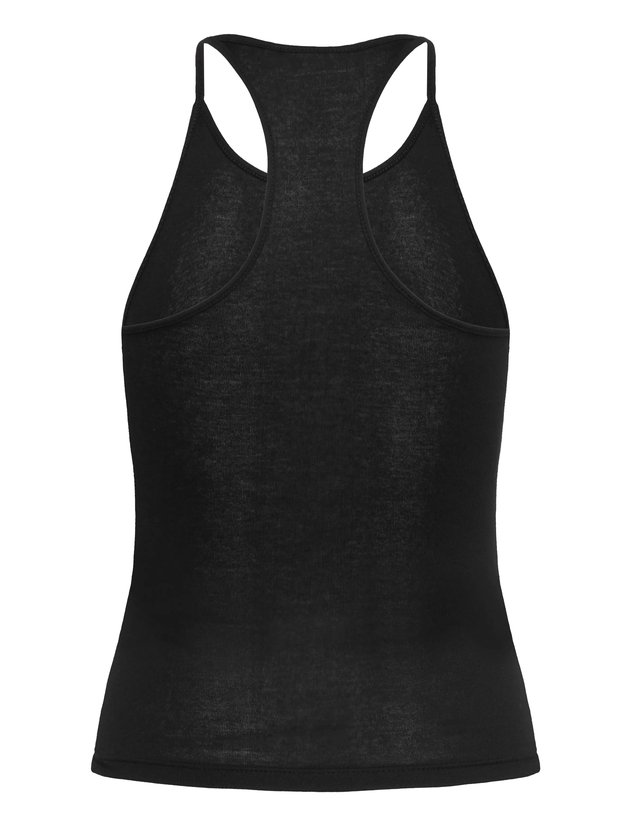 Weekday - Slim Racerback Tank Top - topy bez rękawów - black - 1