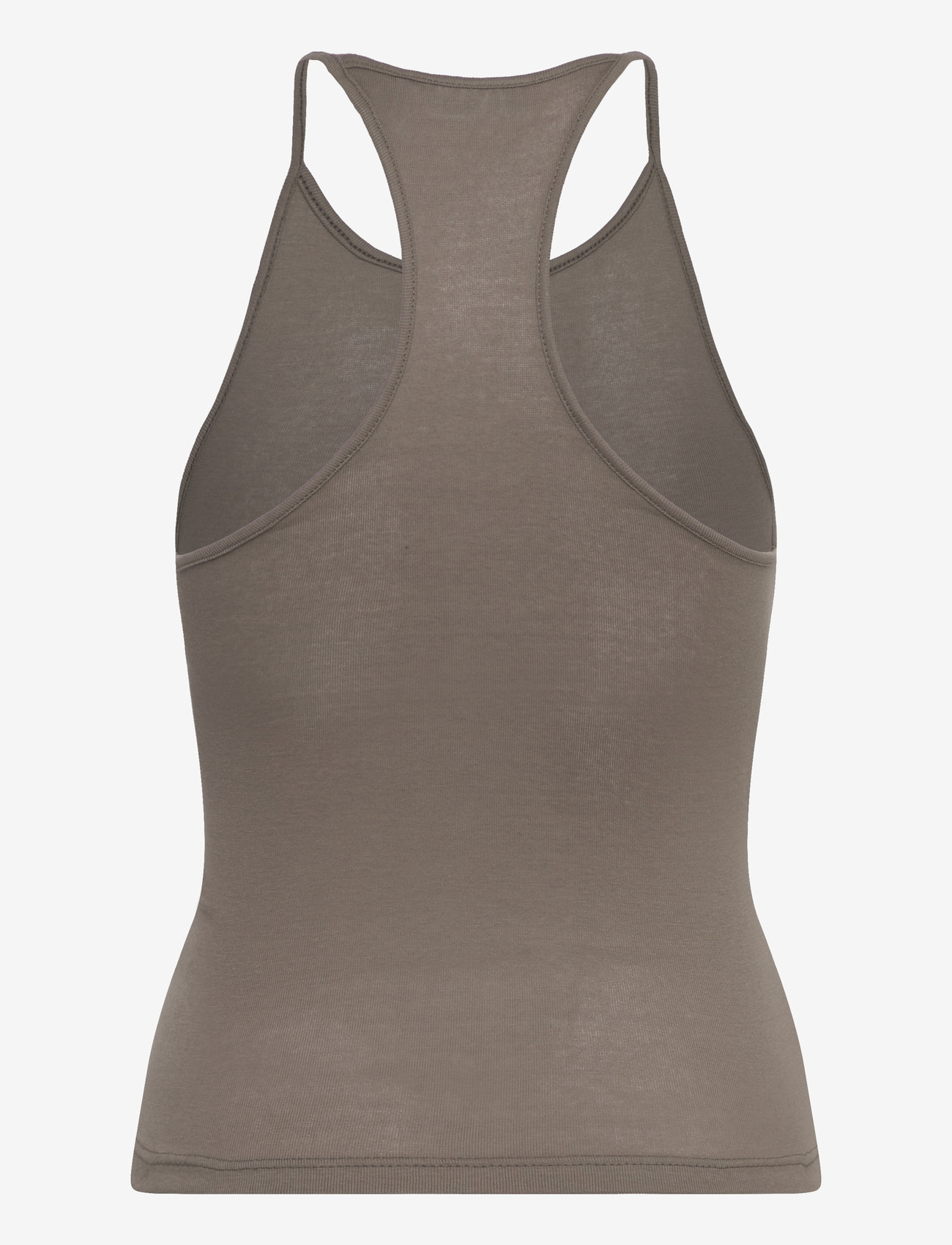 Weekday - Slim Racerback Tank Top - Ärmellose tops - mid grey - 1