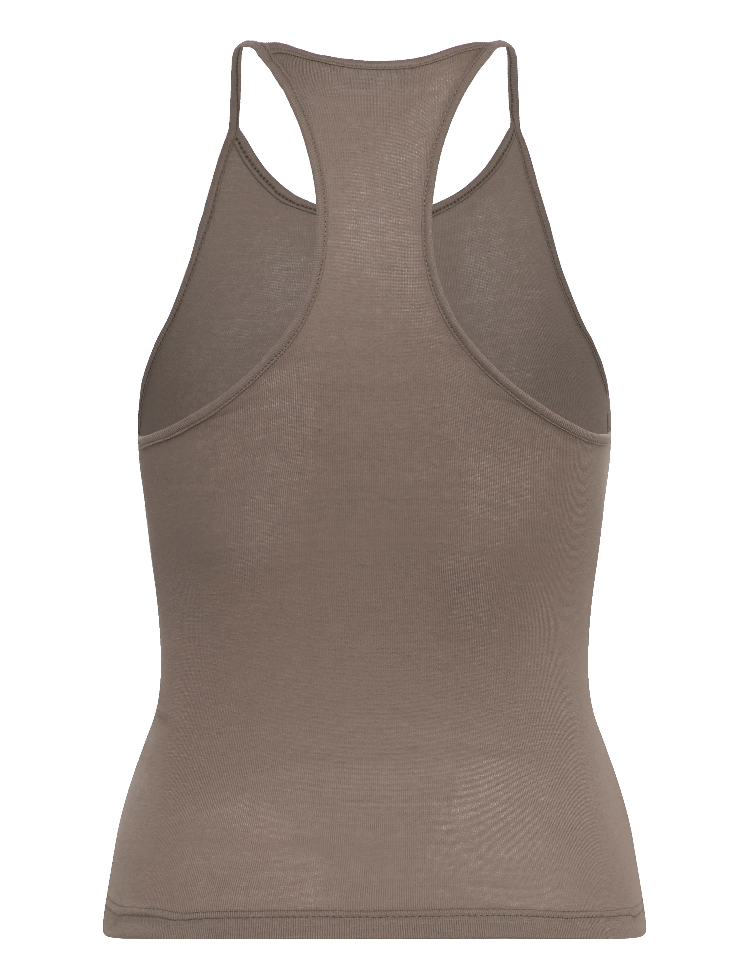 Weekday - Slim Racerback Tank Top - linnen - mid grey - 1