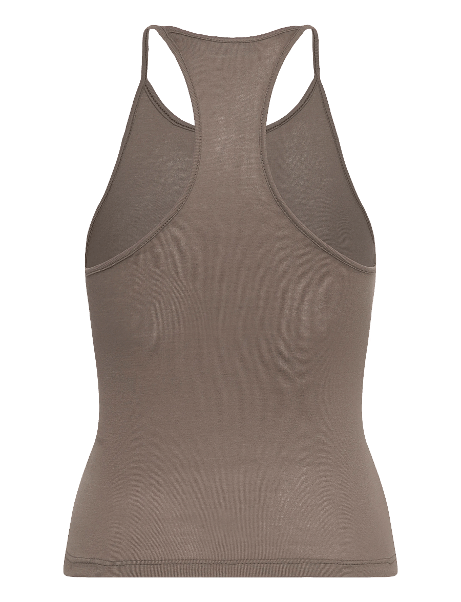 Weekday - Slim Racerback Tank Top - Ärmellose tops - mid grey - 1