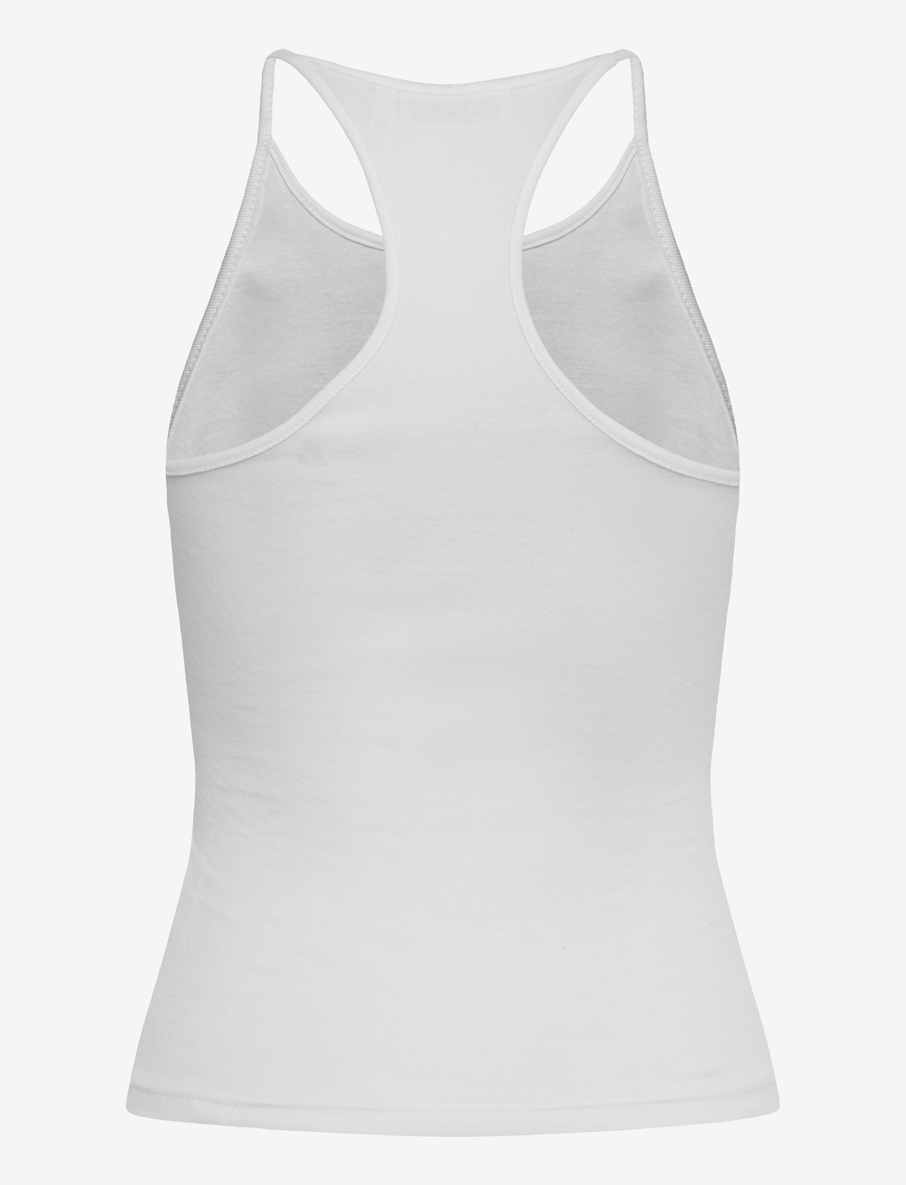 Weekday - Slim Racerback Tank Top - linnen - off white - 1