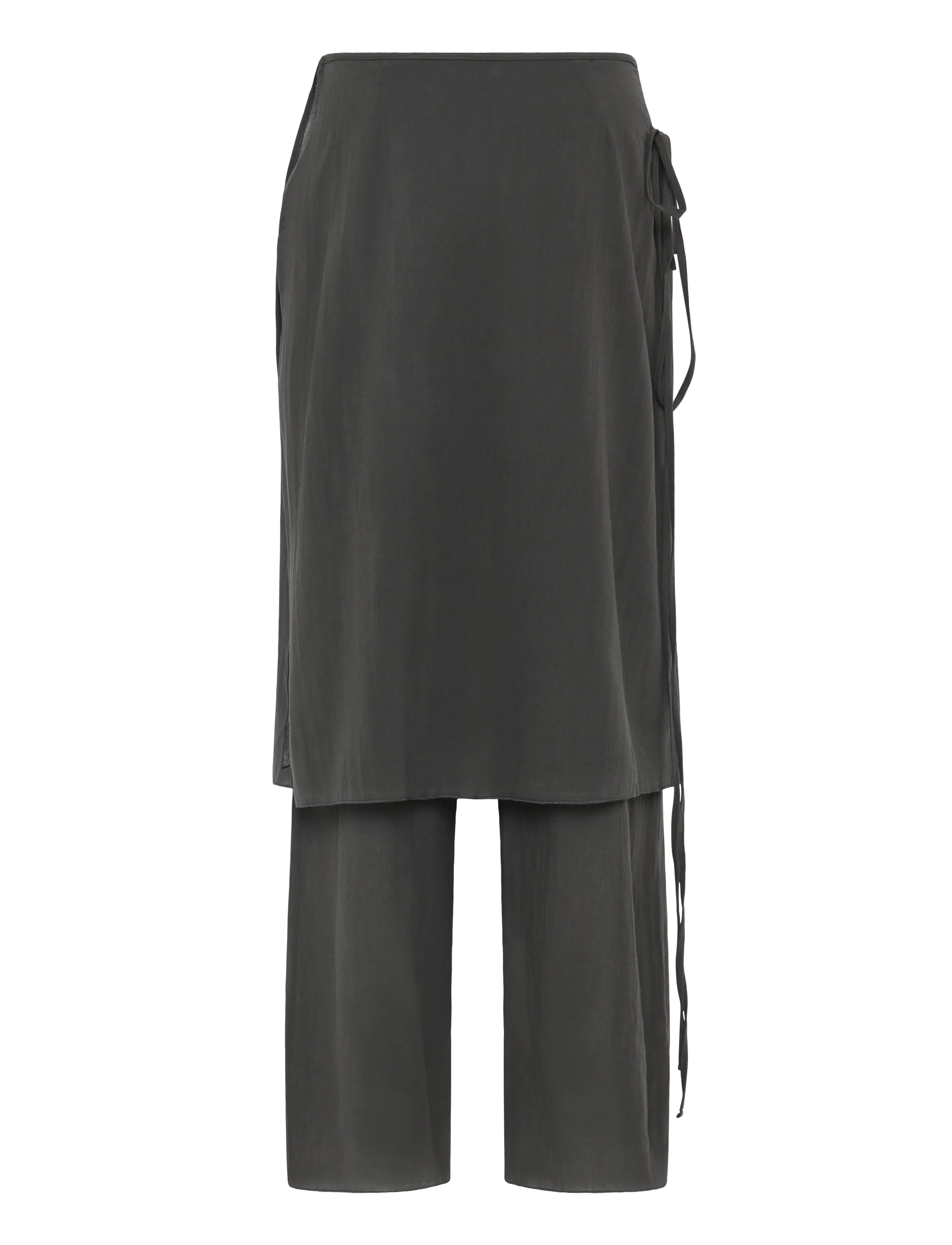 Weekday - Transparent Skirt Trousers - grey dark - 1