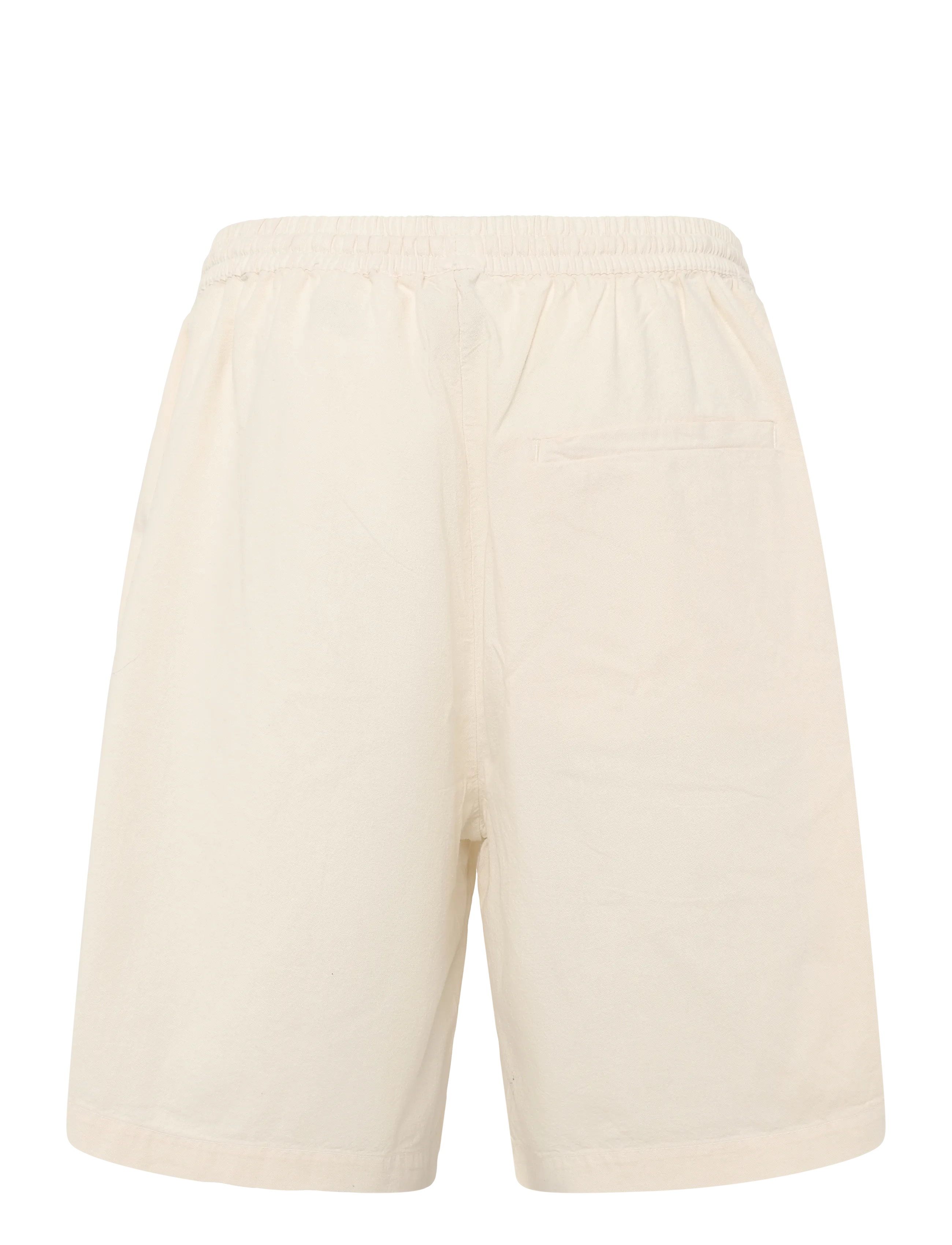 Weekday - Linen-Blend Shorts - linen shorts - beige - 1