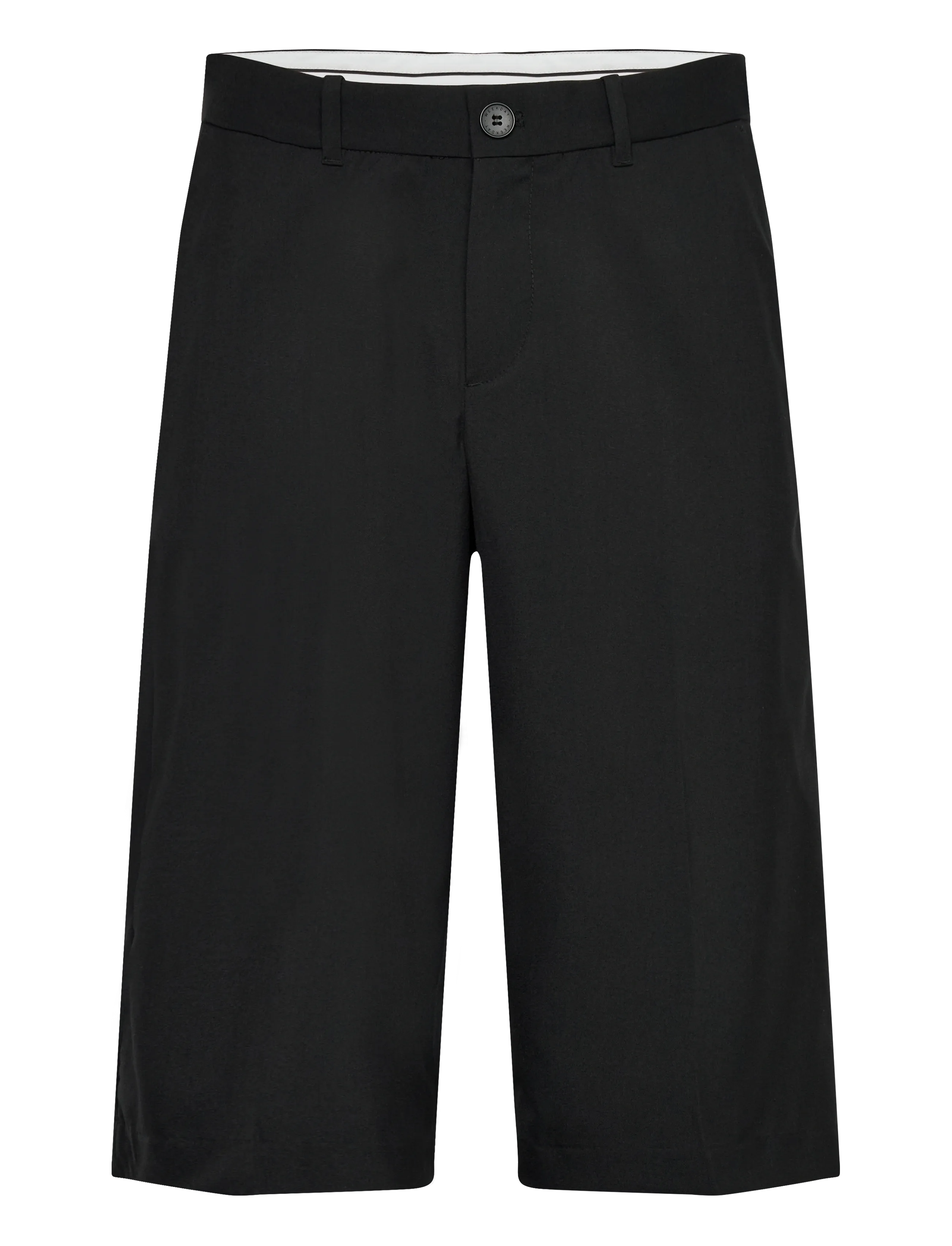 Weekday Low Rise Relaxed Suiting Shorts - View all - BLACK / black