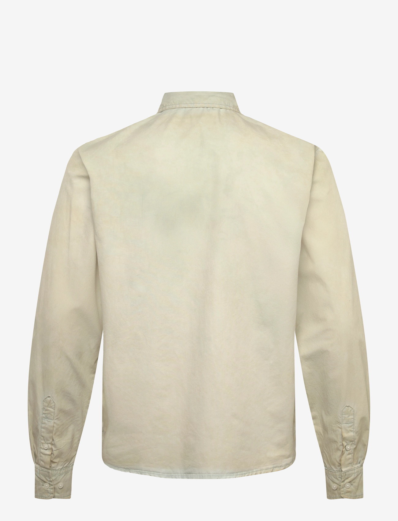 Weekday - Long-Sleeved Cotton Shirt - oxford skjorter - dusty light mole cold dye - 1