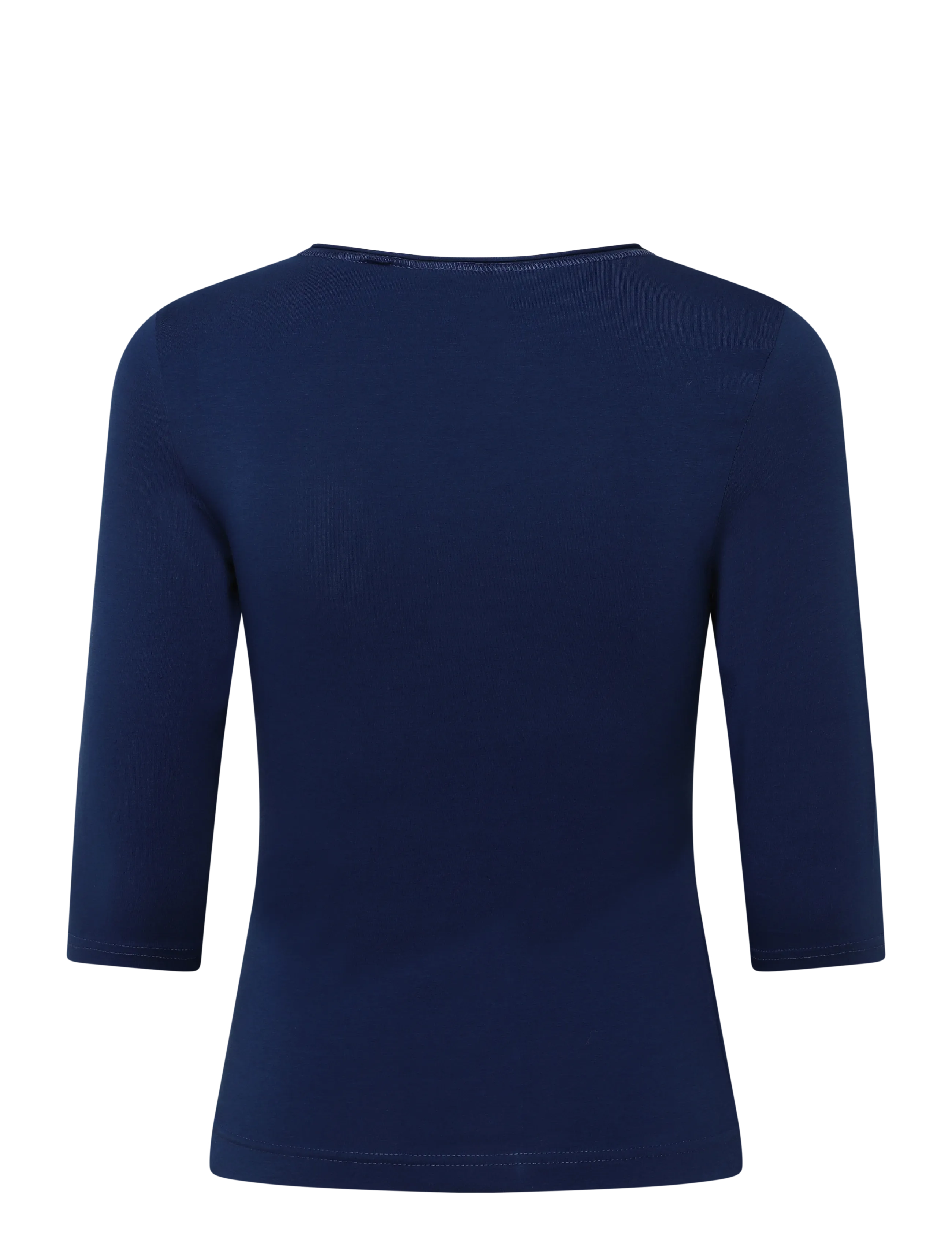 Weekday - Fitted Three-Quarter Sleeve Top - blue - 1