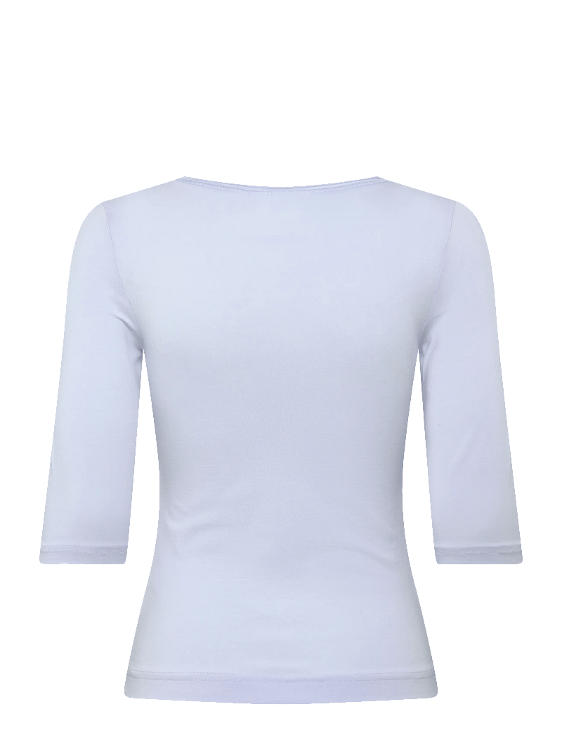 Weekday - Three-Quarter Sleeve Top - långärmade toppar - light blue - 1