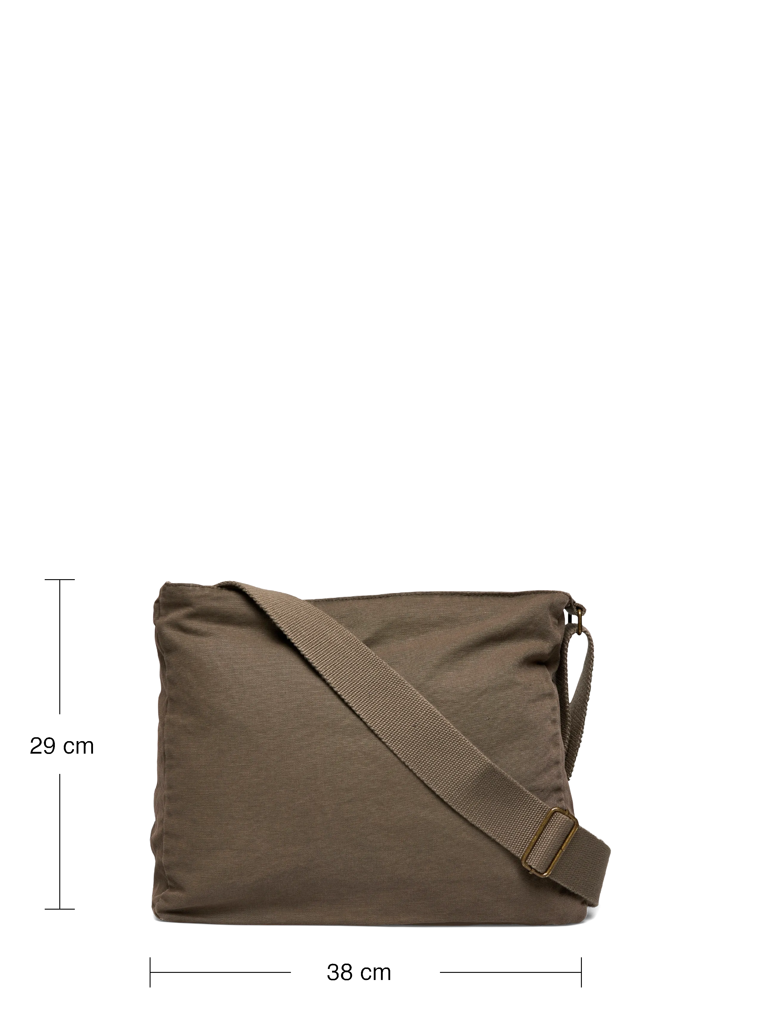 Weekday - Unisex Canvas Shoulder Bag - khaki green - 3