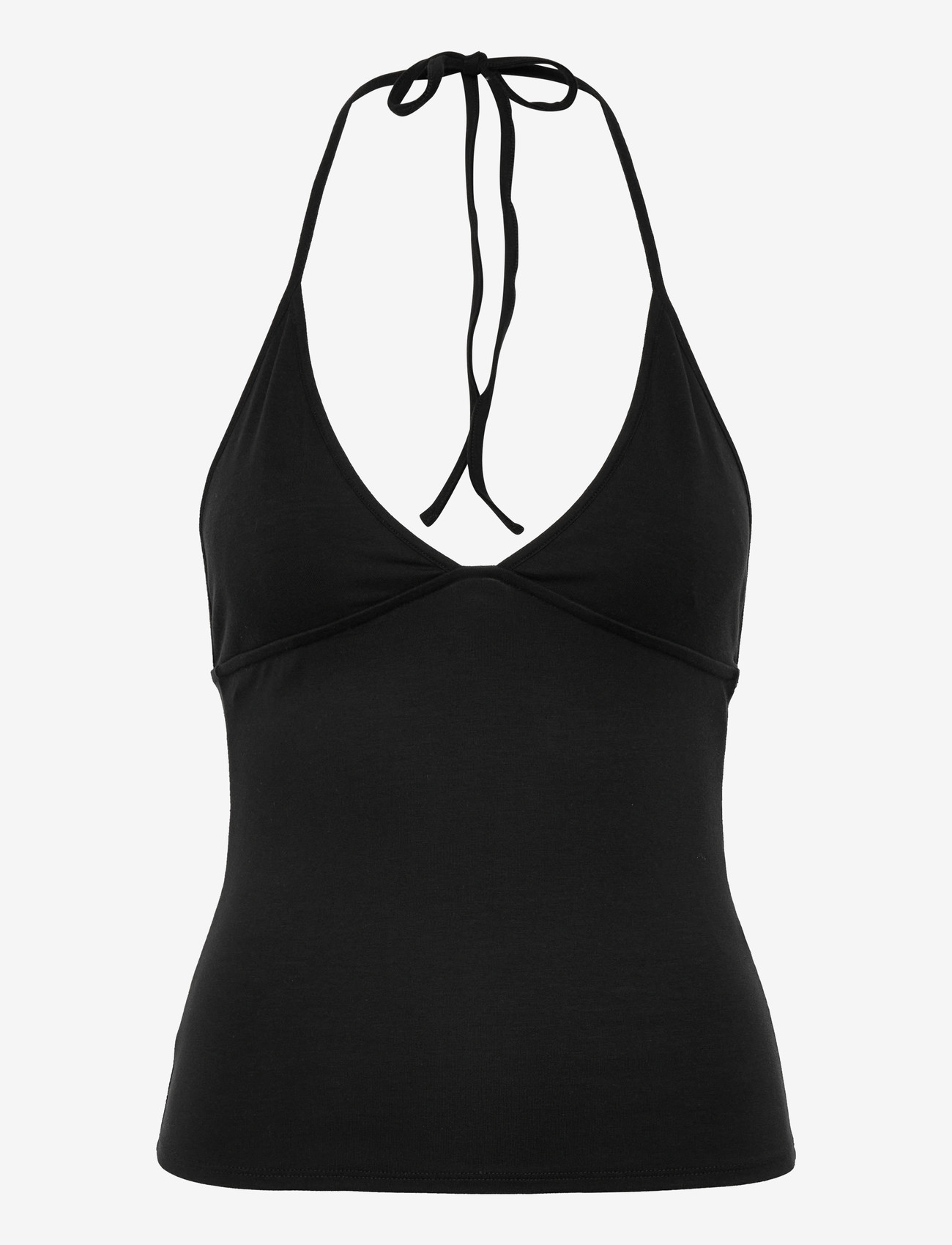Weekday - Halter Neck Top - Ärmellose tops - black dark - 0